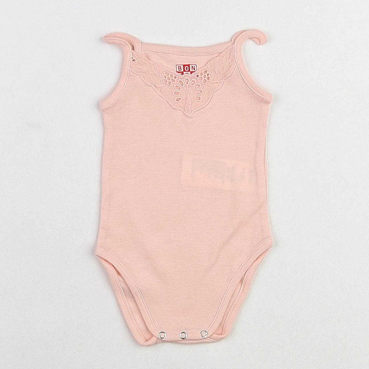 Bonton - body rose - 3 mois