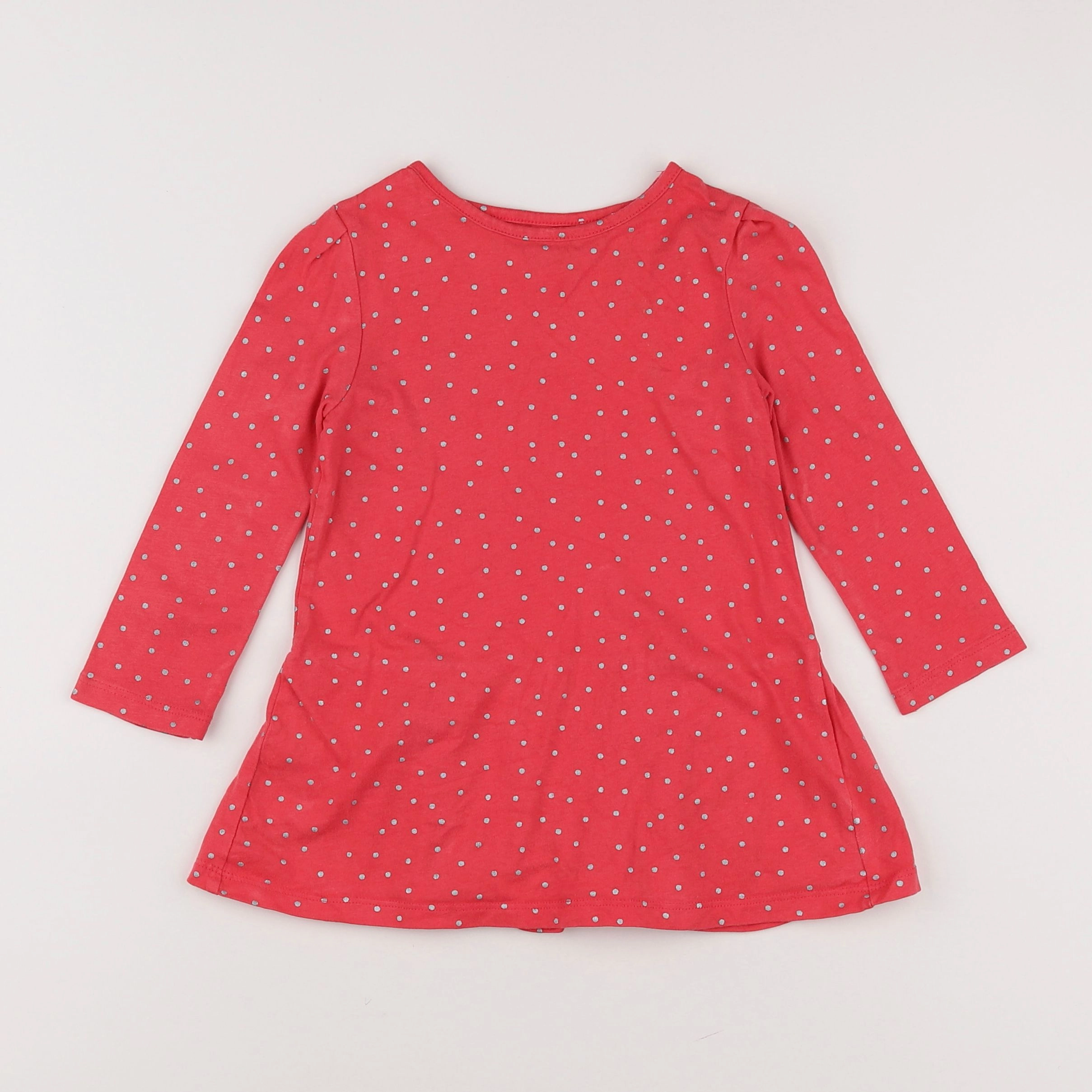 Vertbaudet - robe rose - 2 ans