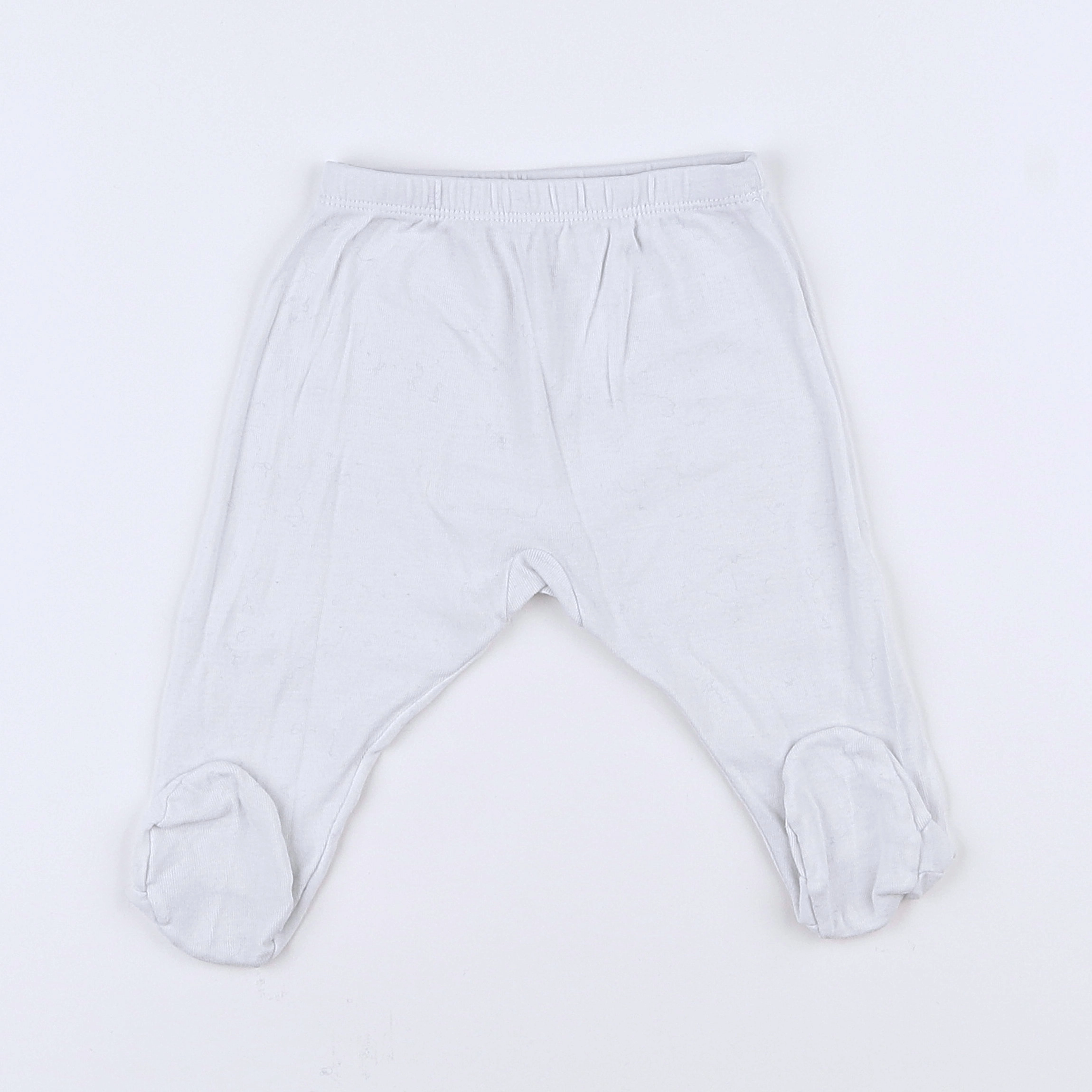 Petit Bateau - sarouel blanc - 3 mois