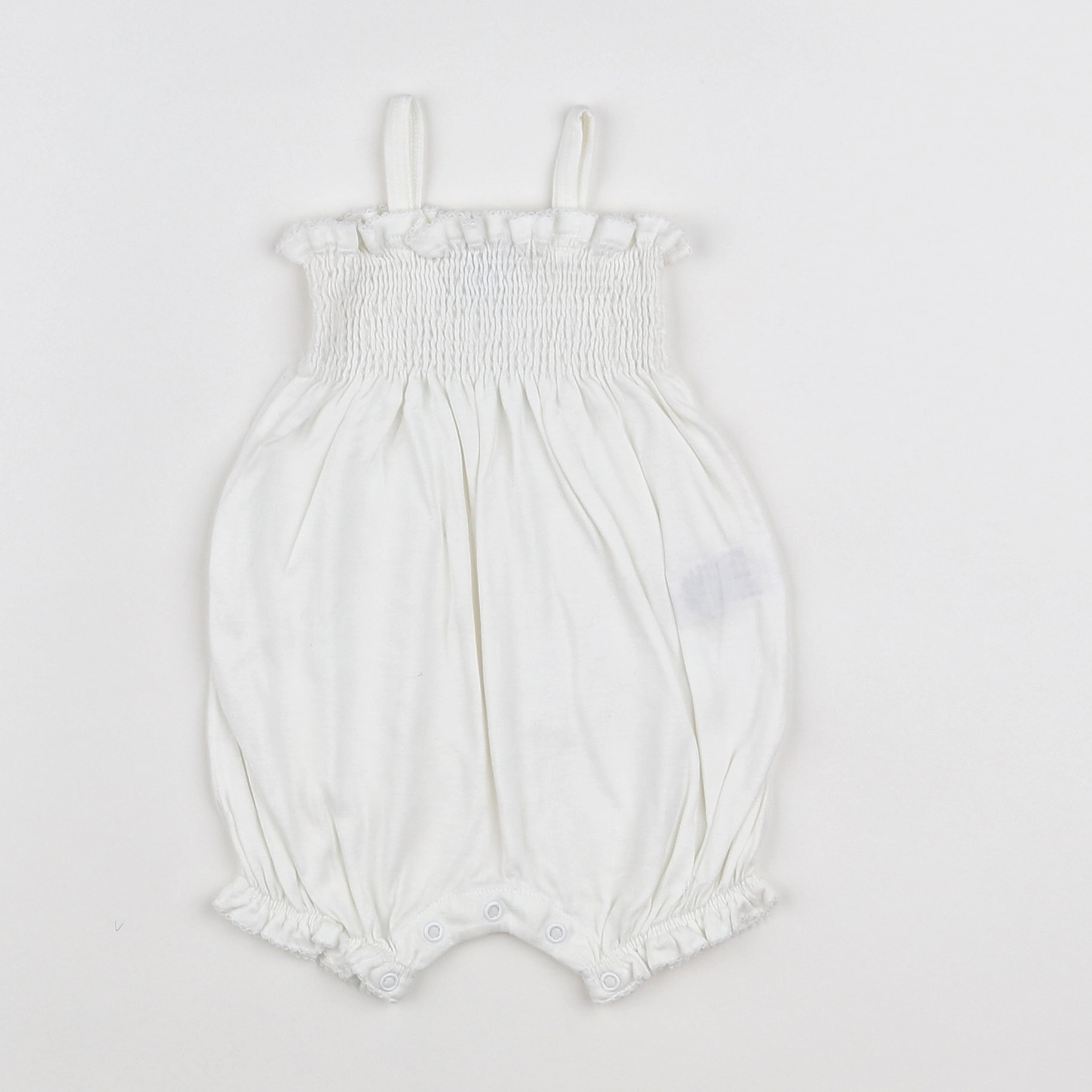 Petit Bateau - combinaison blanc - 3 mois