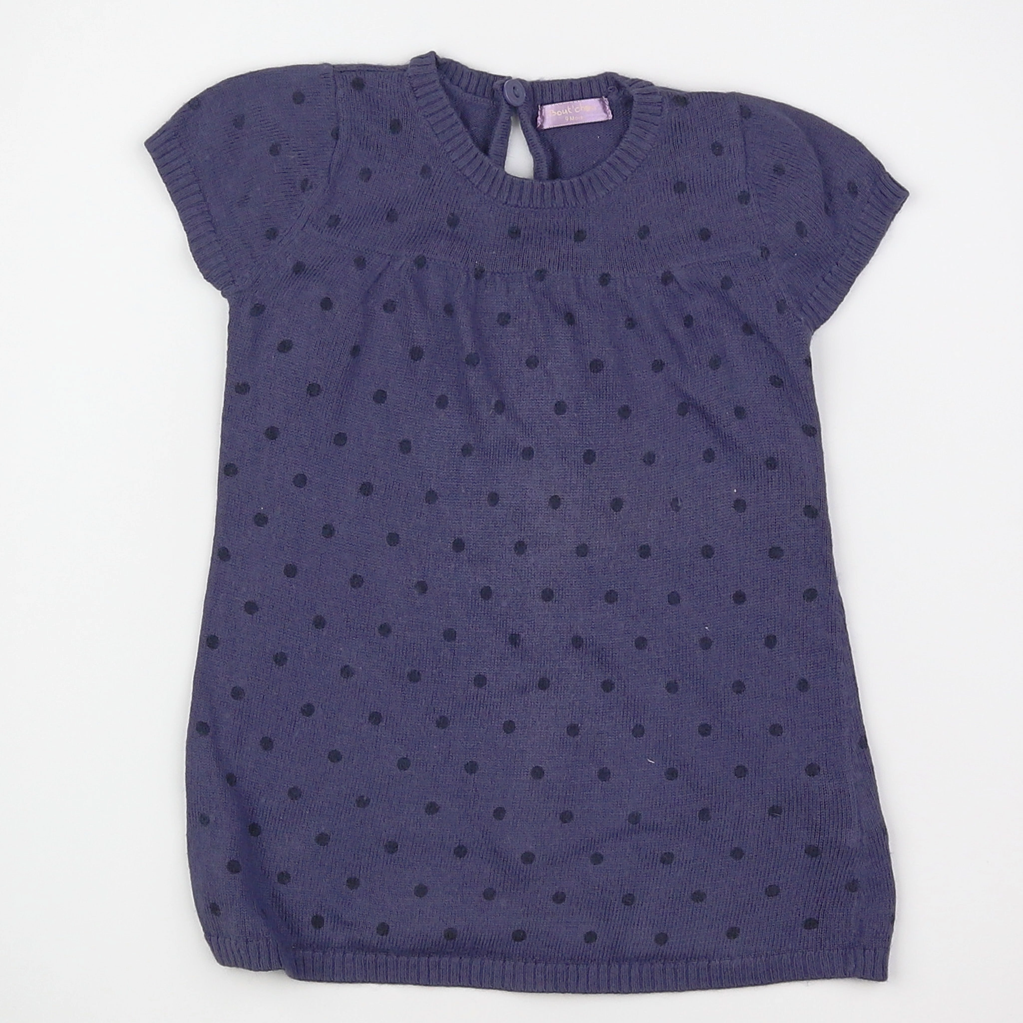 Boutchou - robe bleu - 9 mois