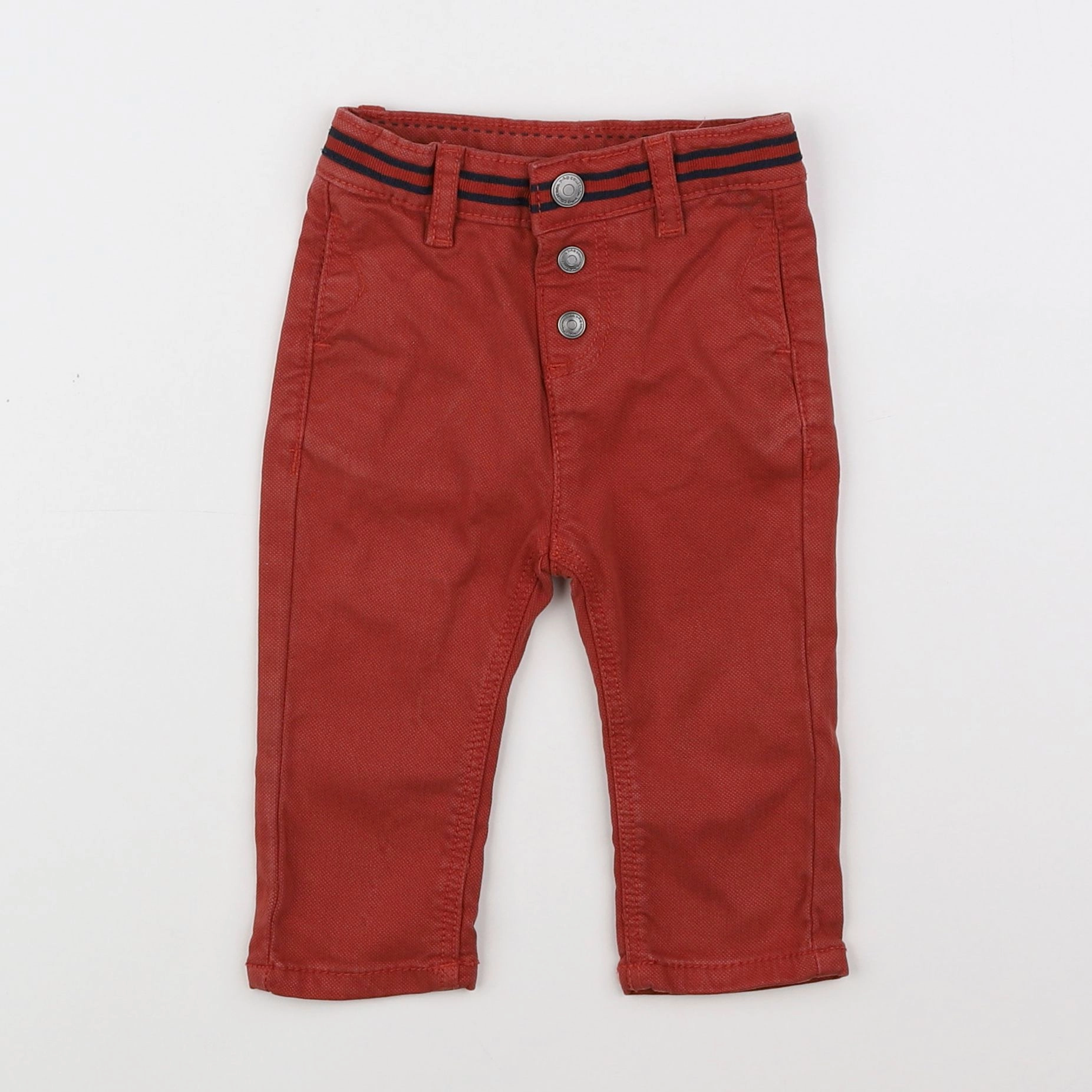 Tape à l'oeil - pantalon orange - 6 mois