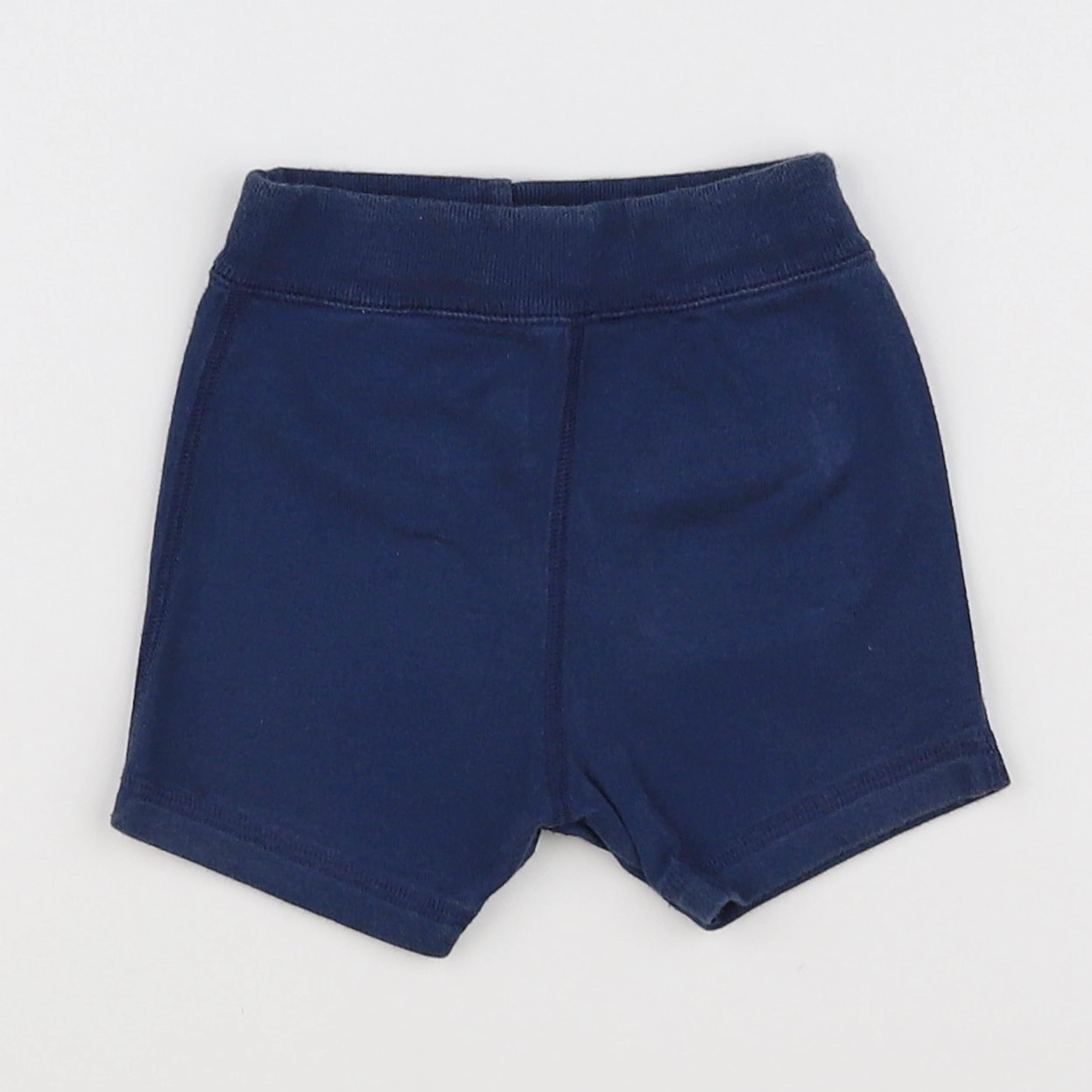 Petit Bateau - short bleu - 3 mois