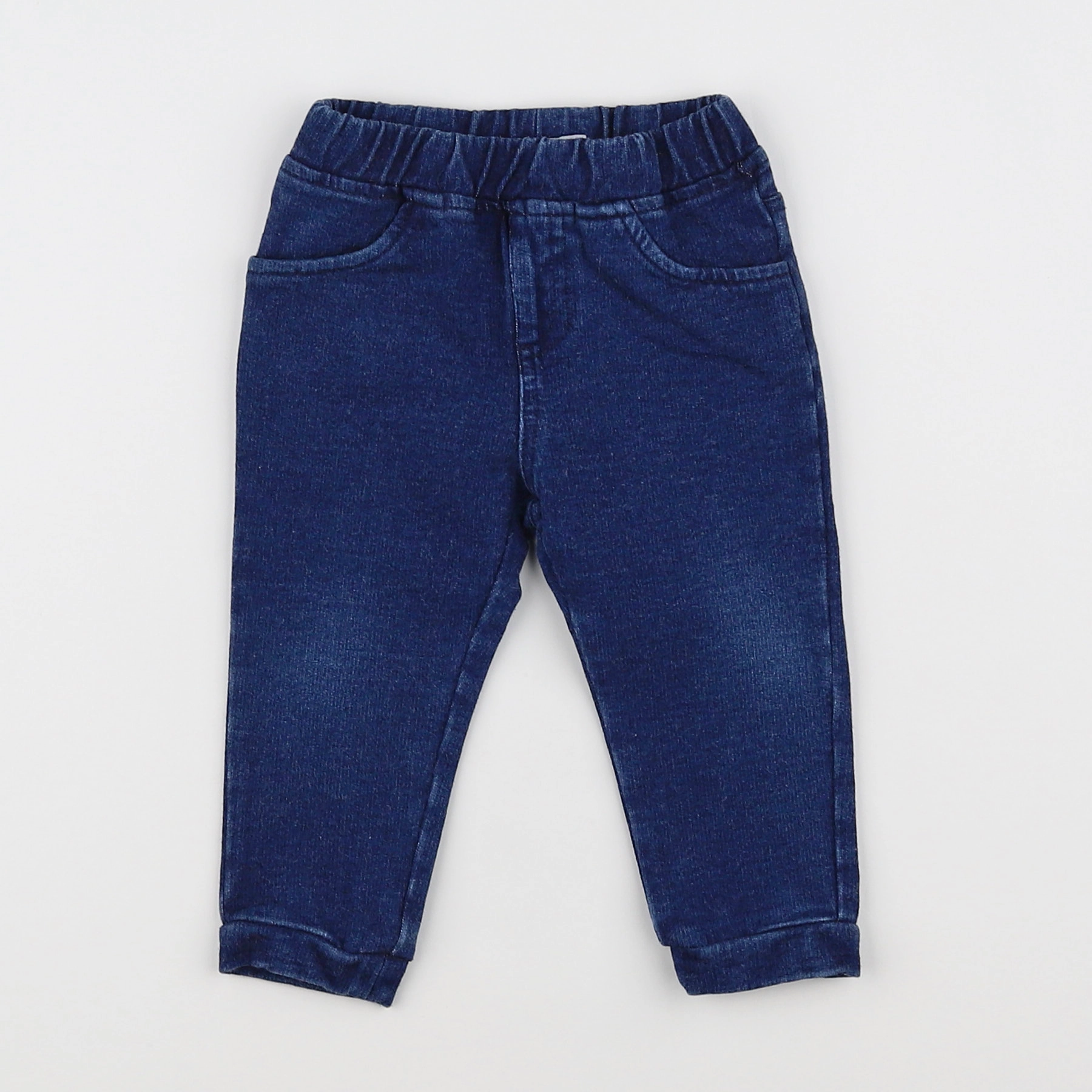 Boutchou - jegging bleu - 9 mois