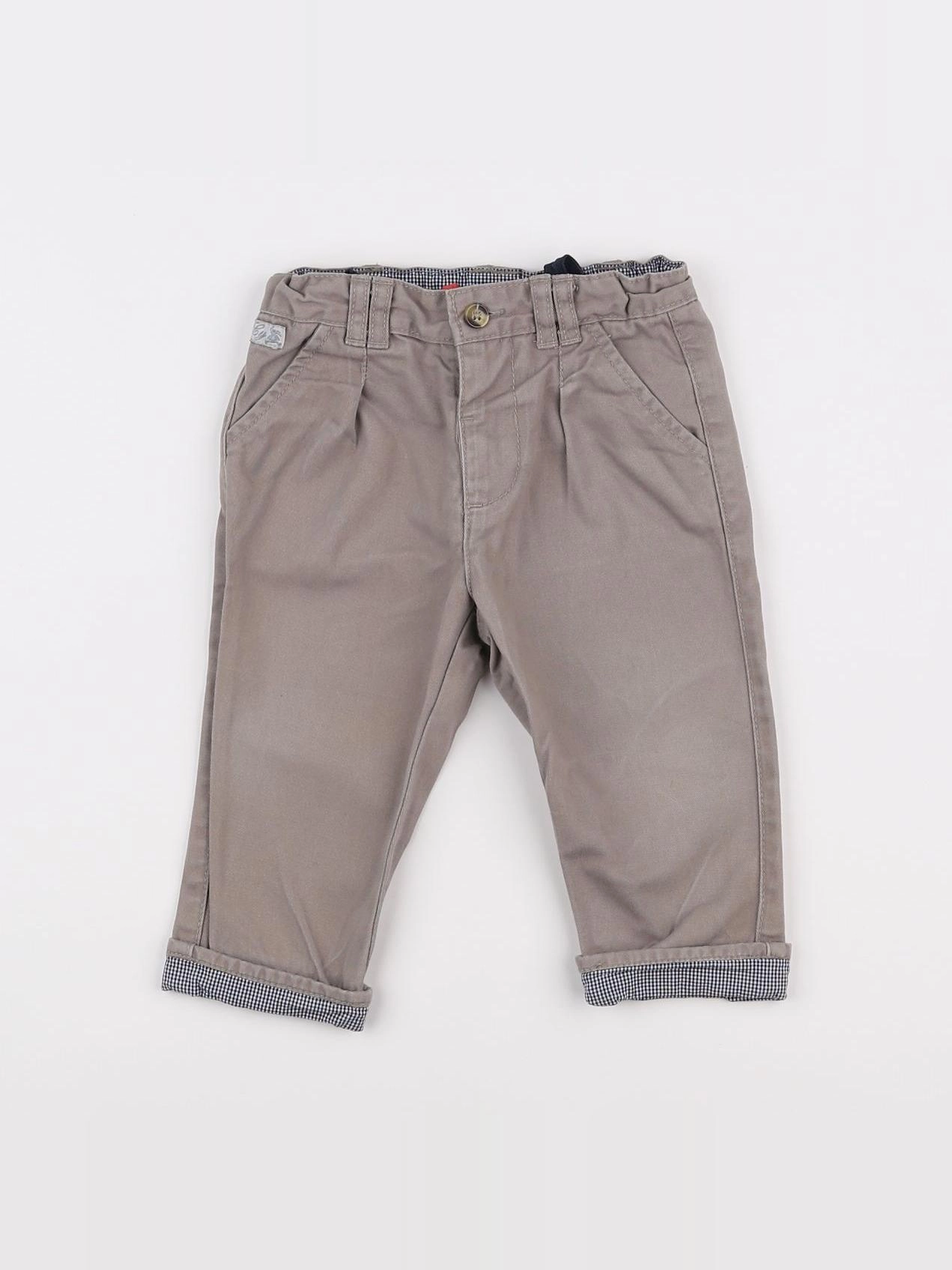 Cyrillus - pantalon beige - 12 mois