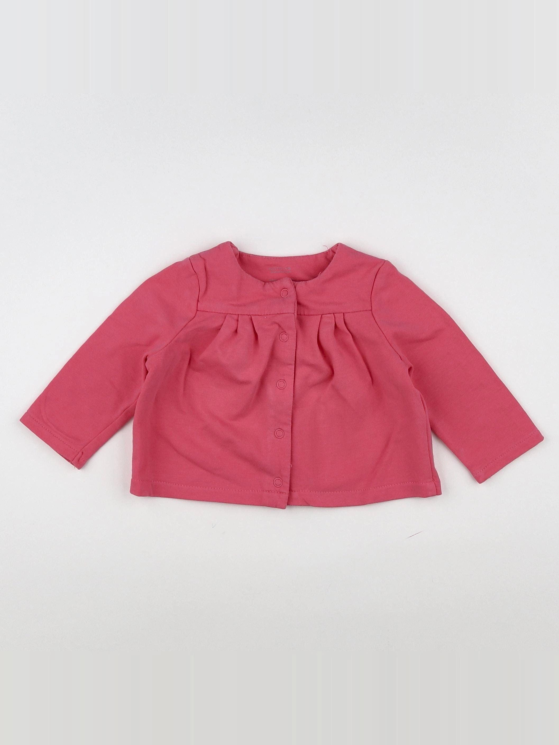 Natalys - sweat rose - 6 mois