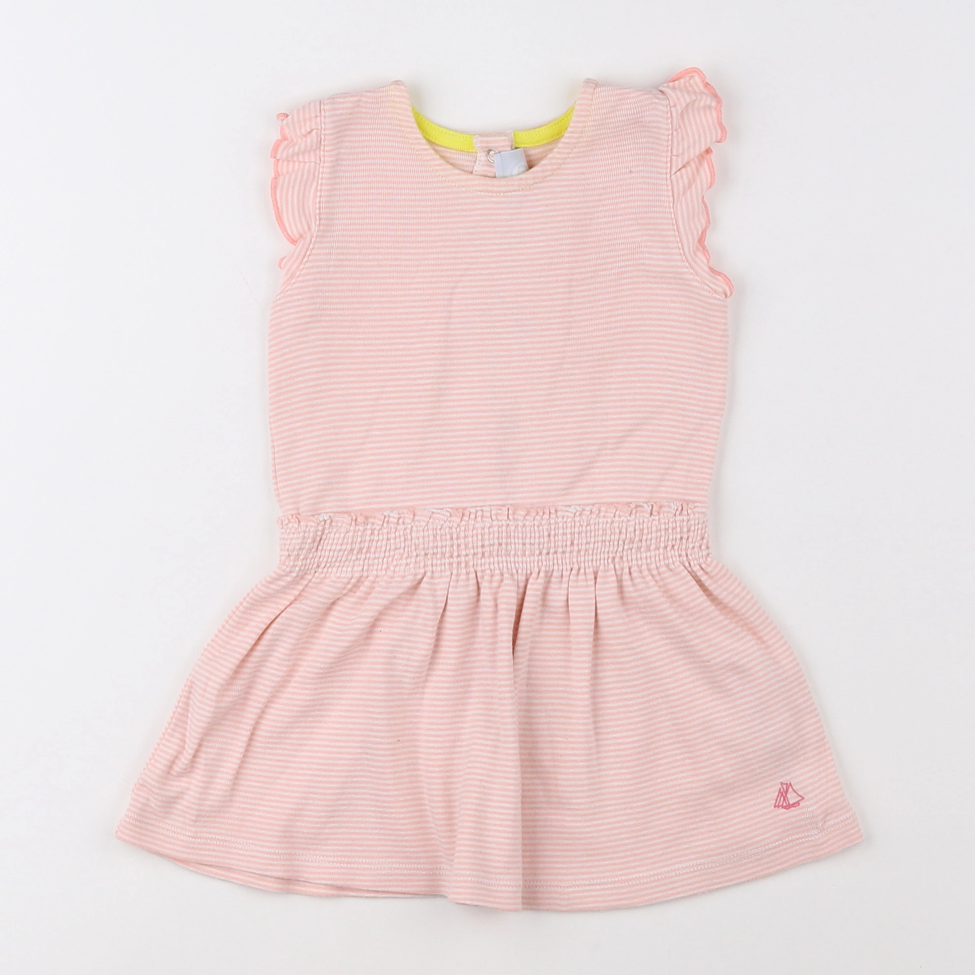 Petit Bateau - robe rose - 18 mois