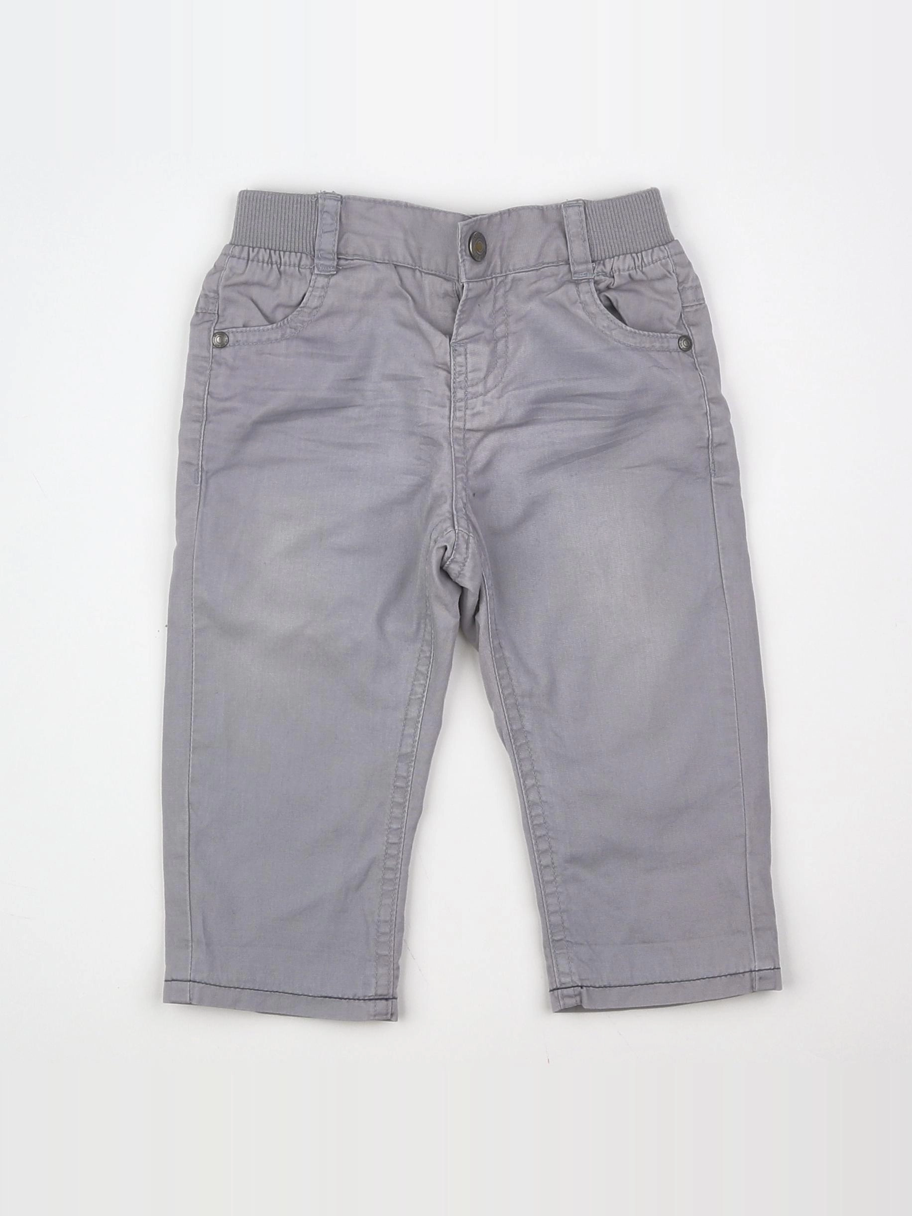 Tape à l'oeil - pantalon gris - 9 mois