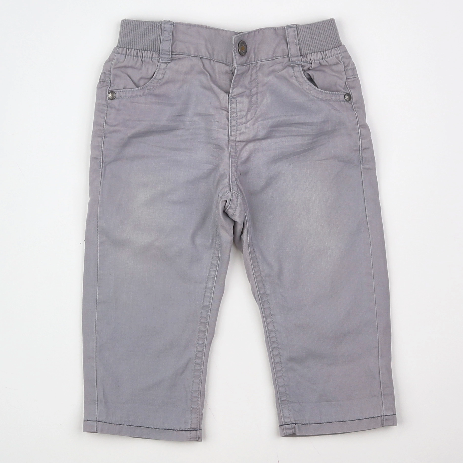 Tape à l'oeil - pantalon gris - 9 mois