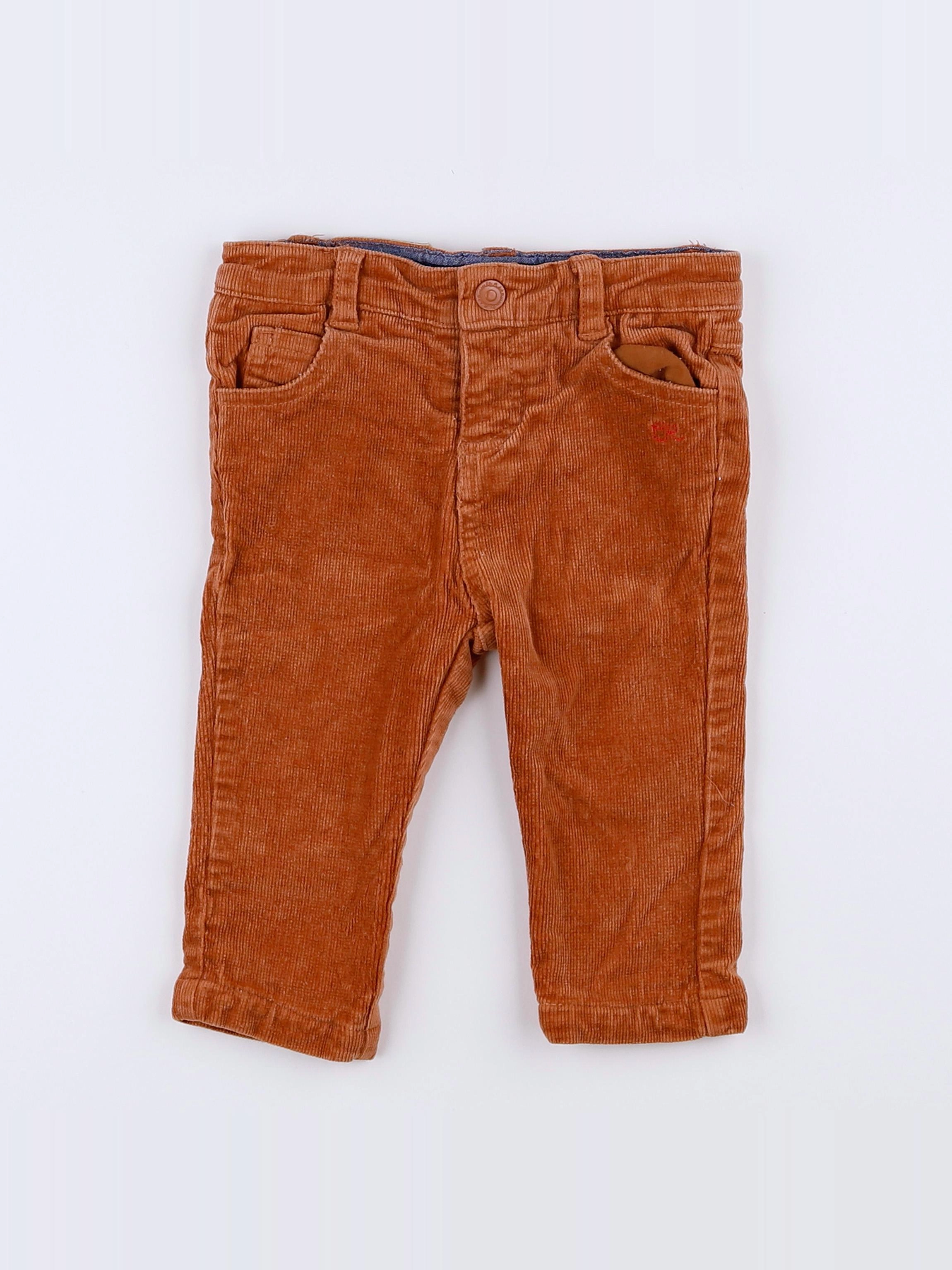 Cadet Rousselle - pantalon orange - 12 mois