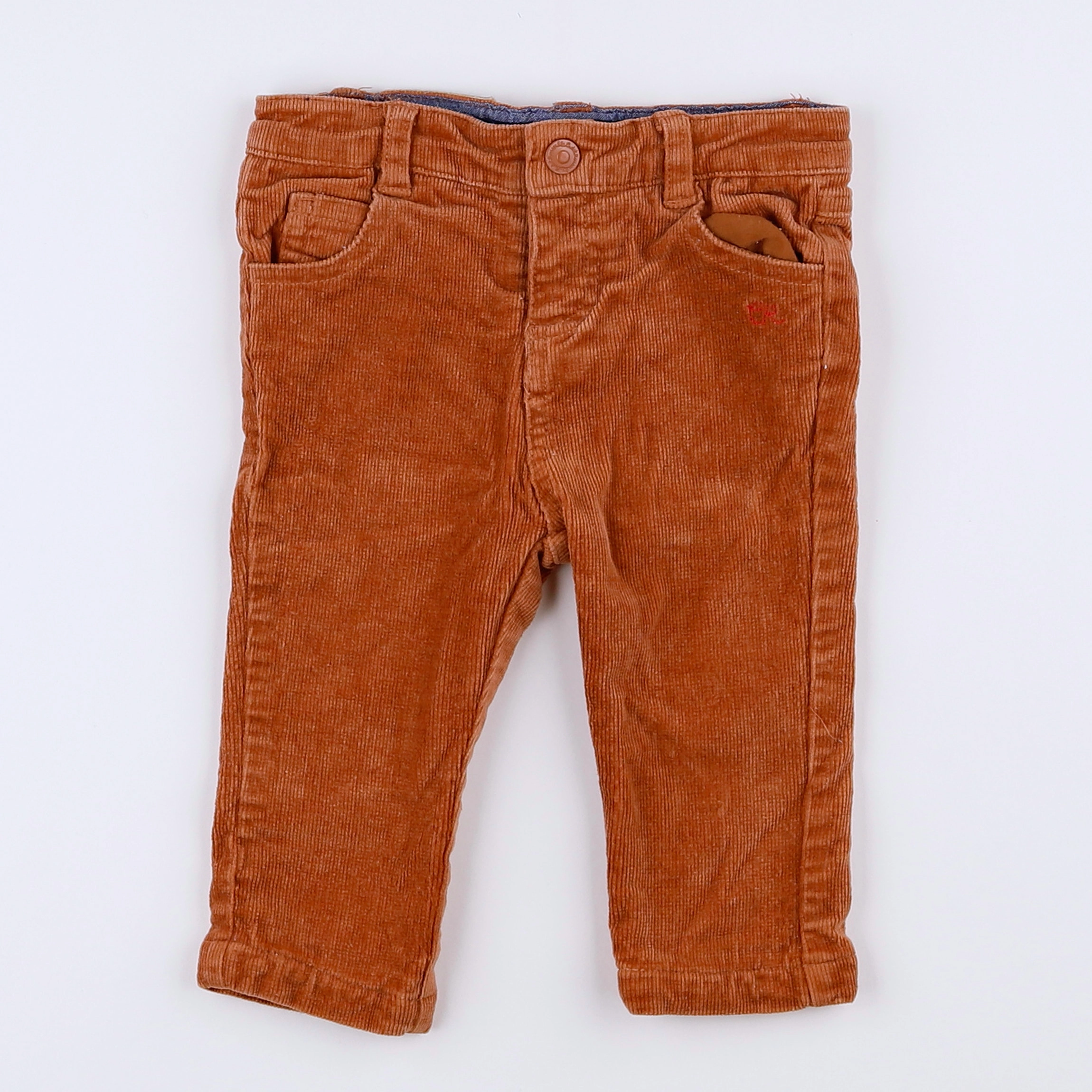 Cadet Rousselle - pantalon orange - 12 mois