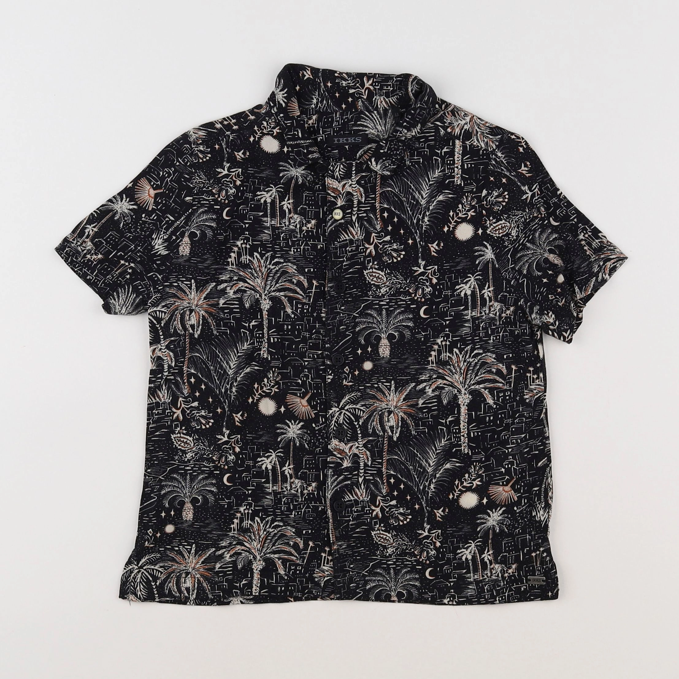 IKKS - chemise noir - 4 ans