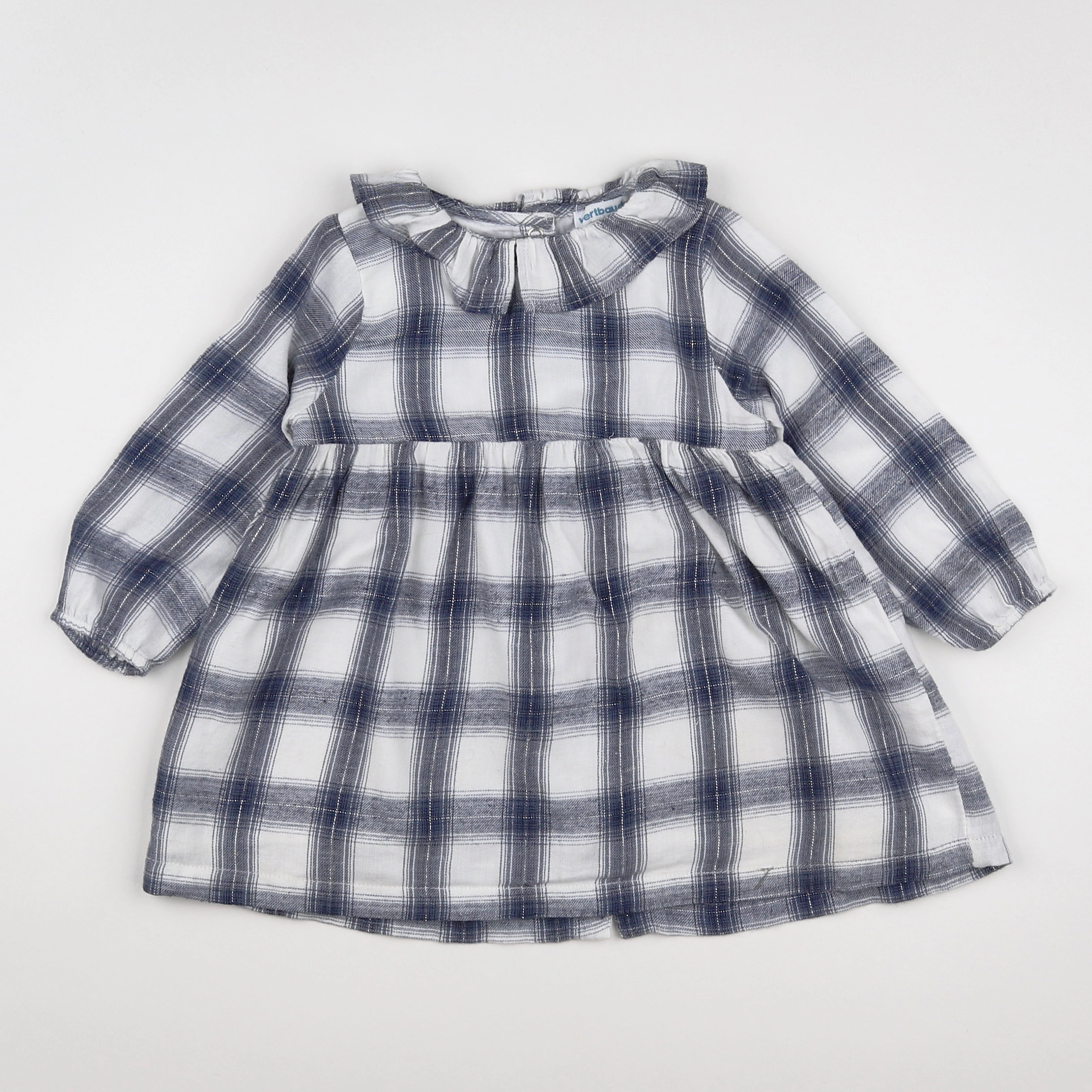 Vertbaudet - robe blanc - 18 mois