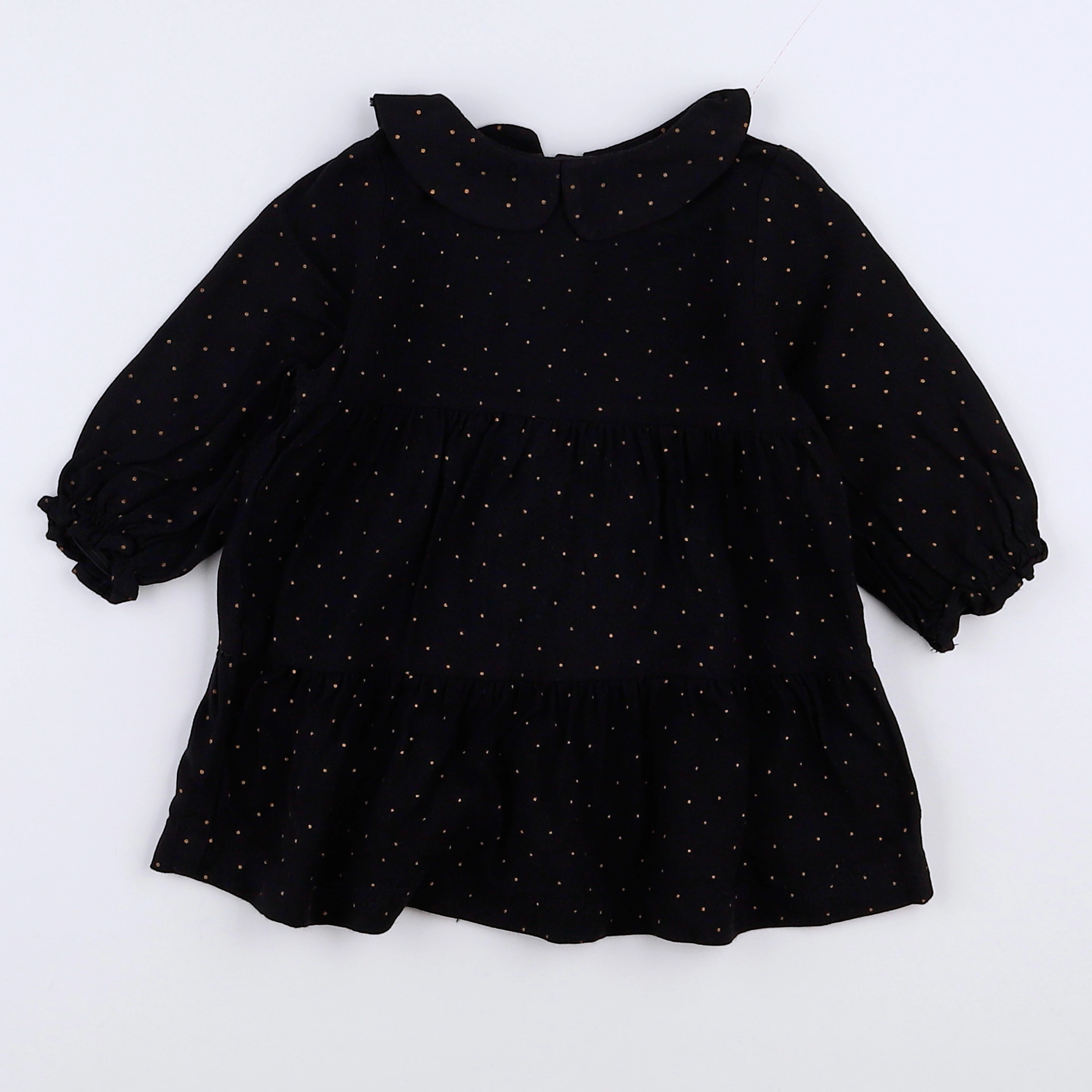 Vertbaudet - robe noir - 3 mois