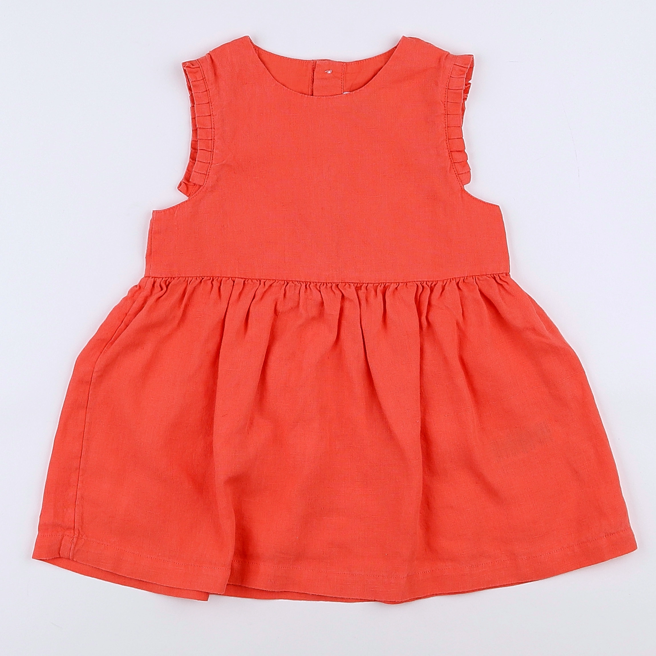 Petit Bateau - robe rose - 18 mois