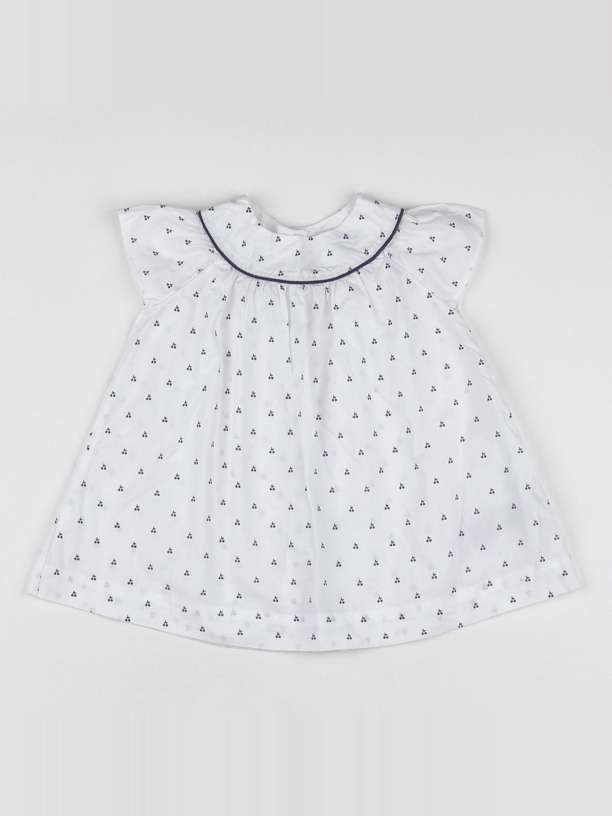 Jacadi - robe blanc - 6 mois
