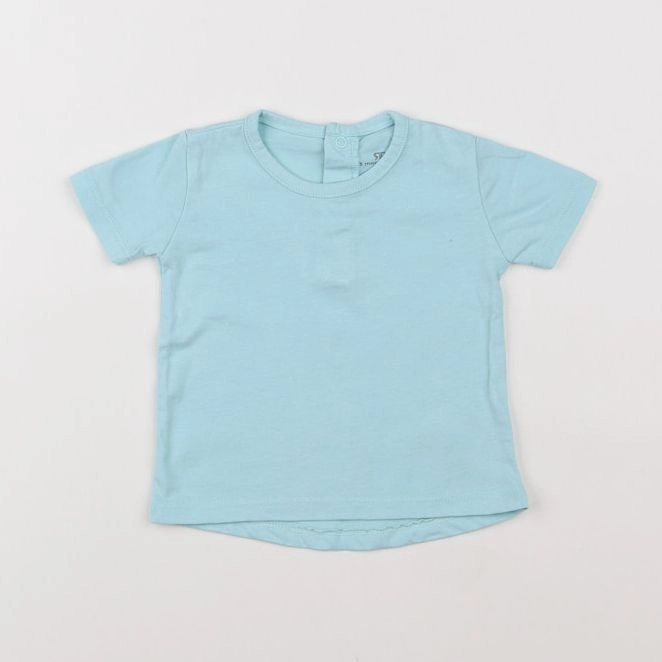 La Redoute - tee-shirt bleu - 3 mois