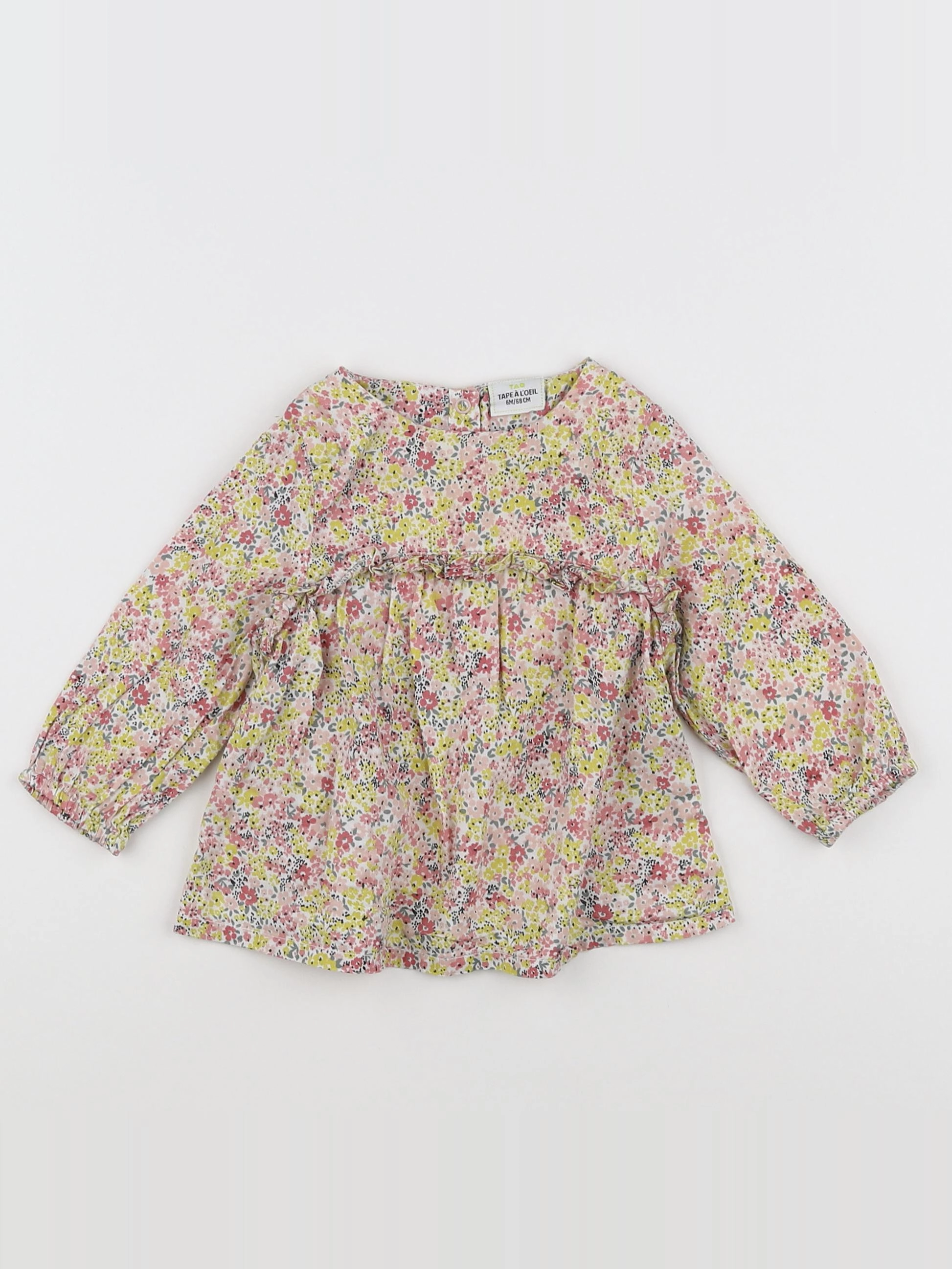 Tape à l'oeil - blouse multicolore - 6 mois