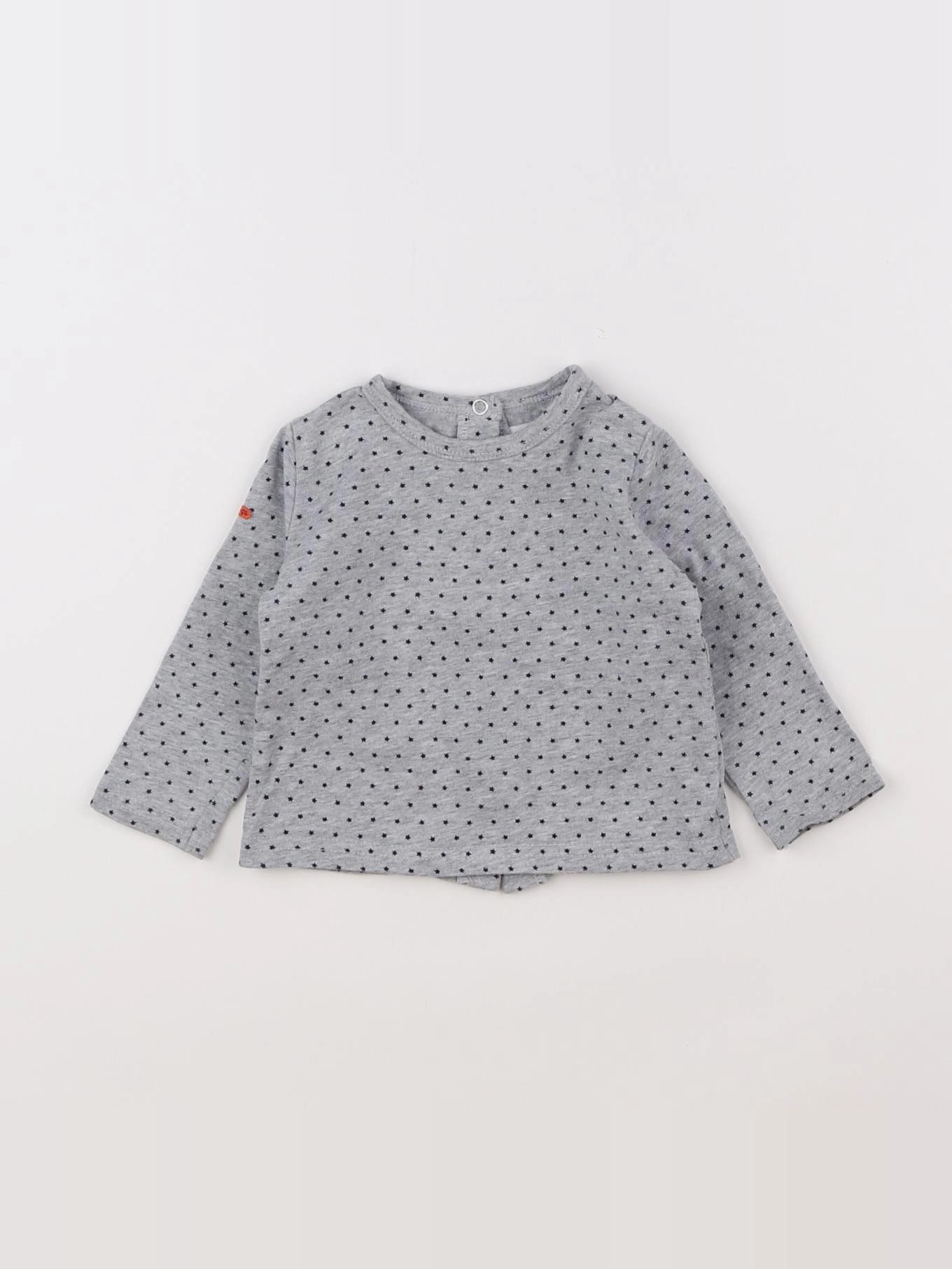 Absorba - tee-shirt gris - 9 mois
