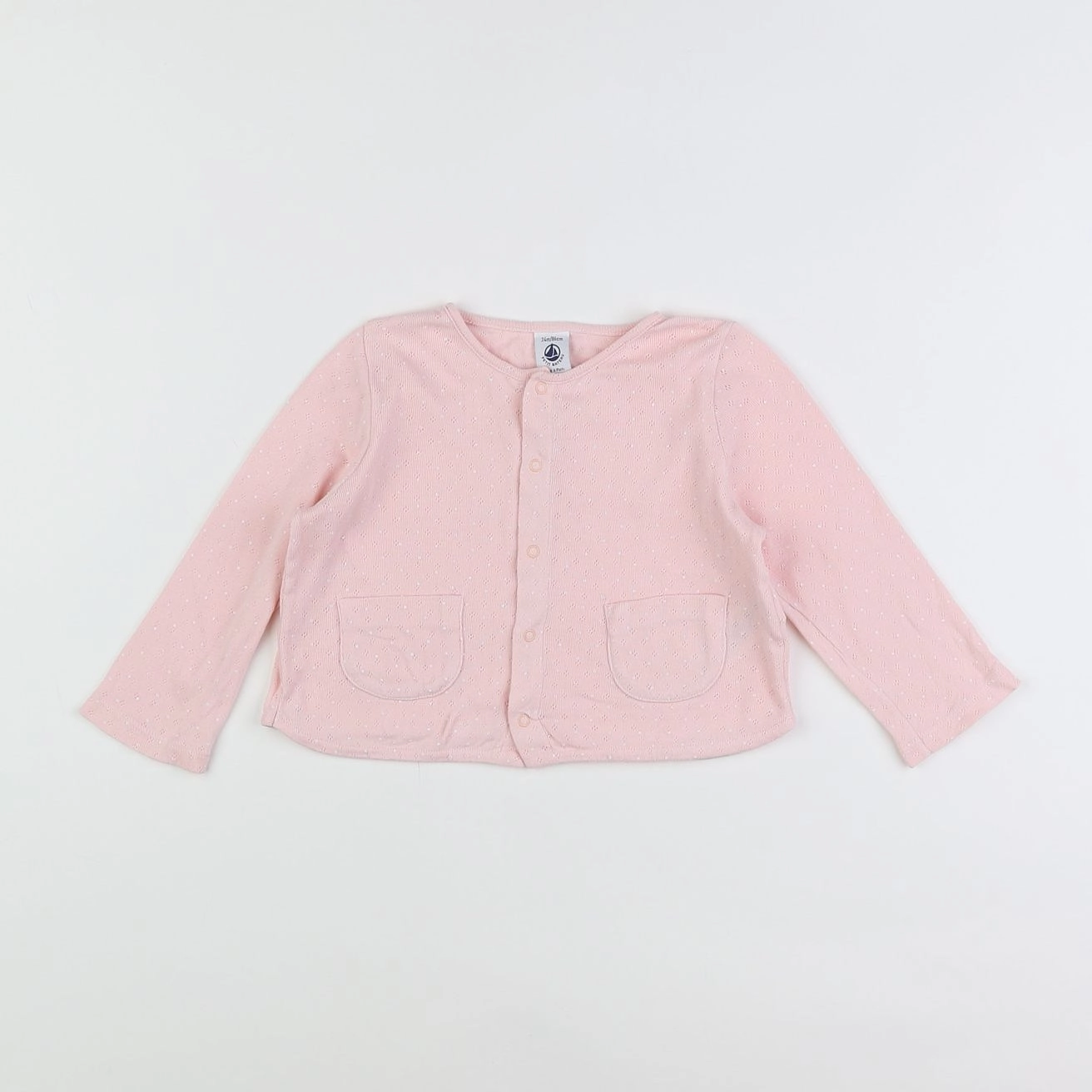 Petit Bateau - tee-shirt rose - 2 ans