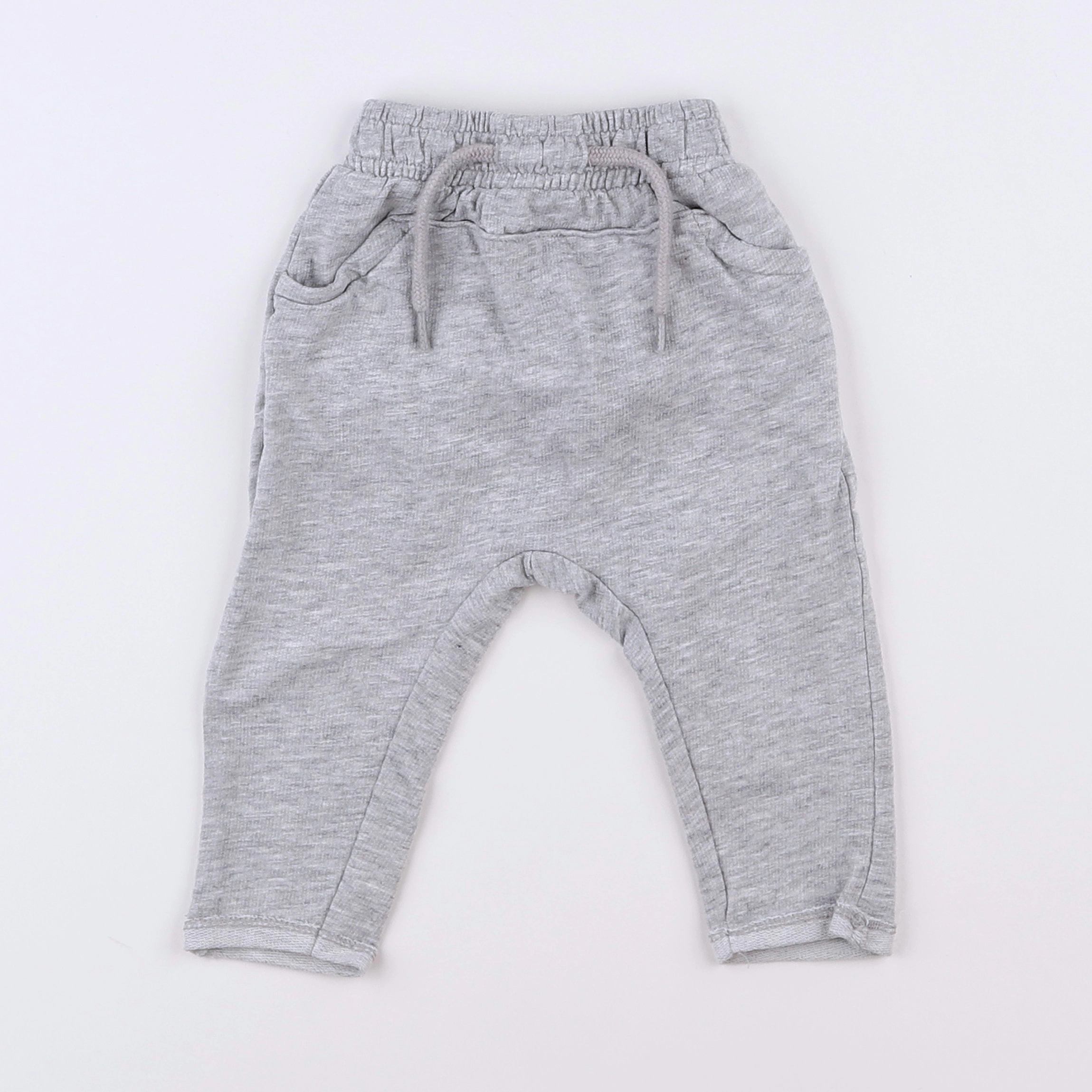 Vertbaudet - pantalon gris - 3 mois
