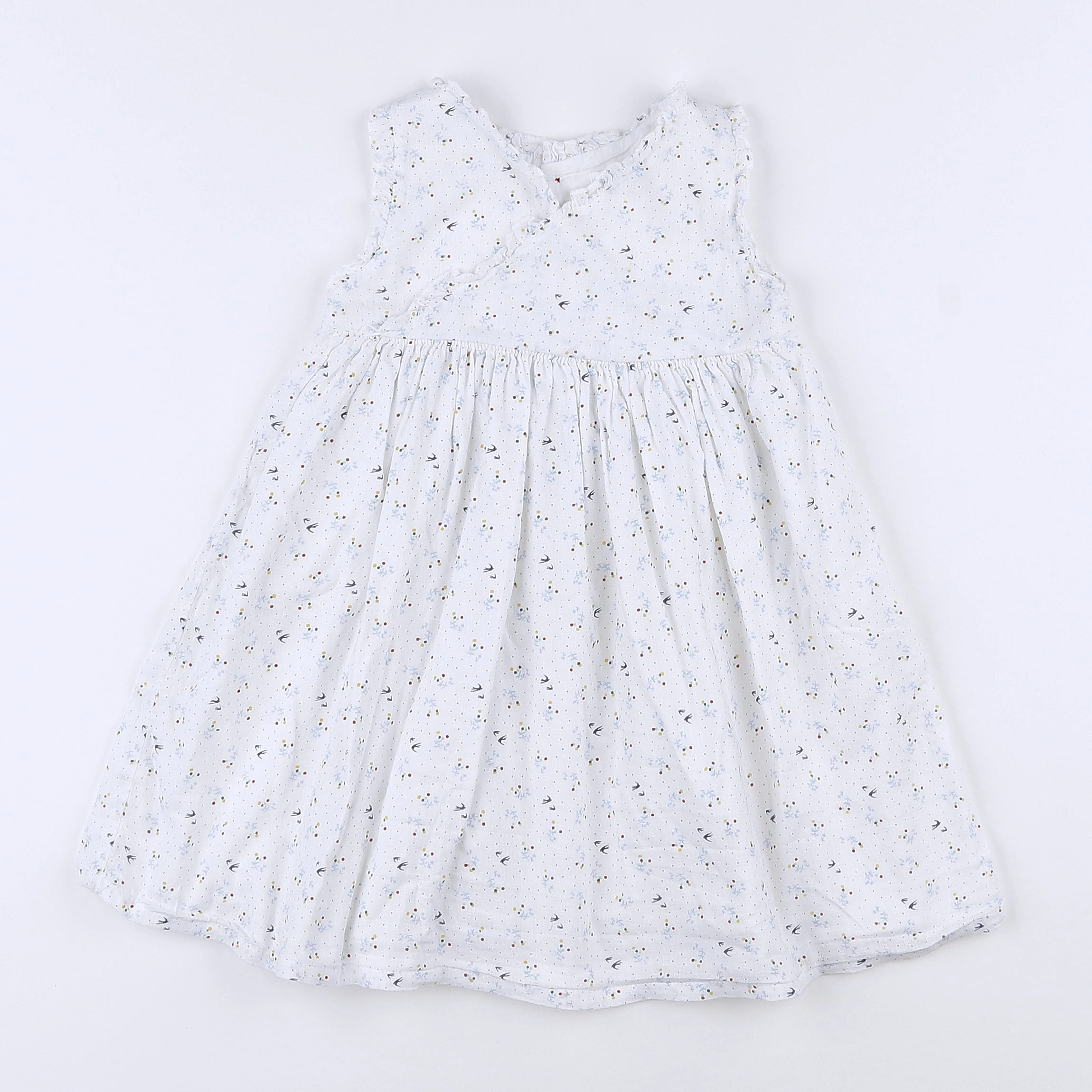 Boutchou - robe blanc - 18 mois