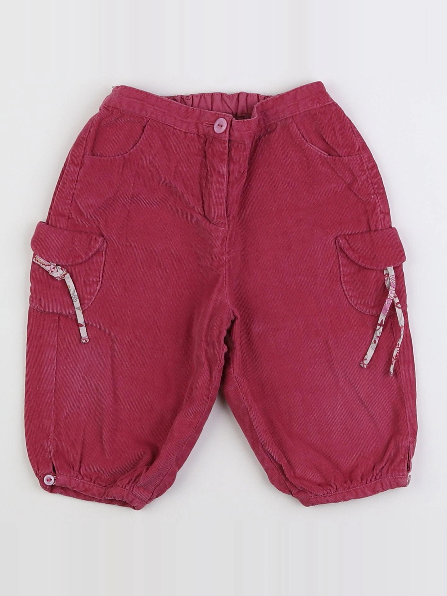 Jacadi - pantalon rose - 12 mois