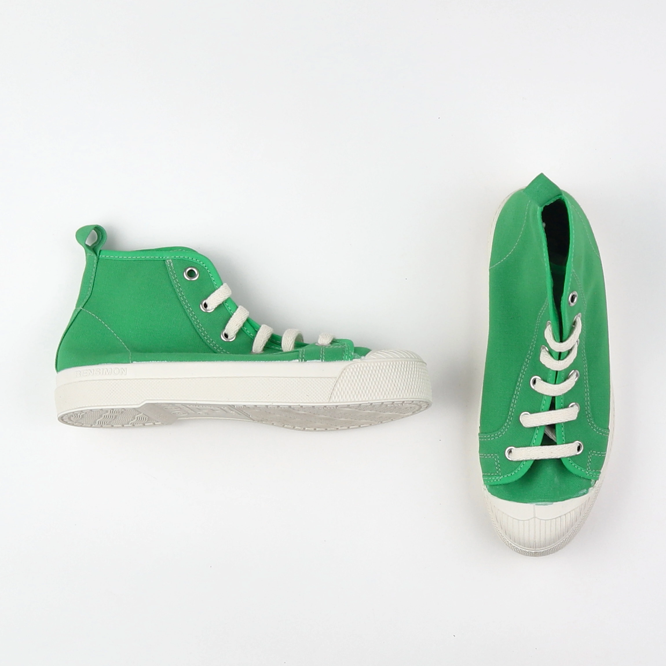 Bensimon - tennis à lacets vert (neuf) - pointure 34