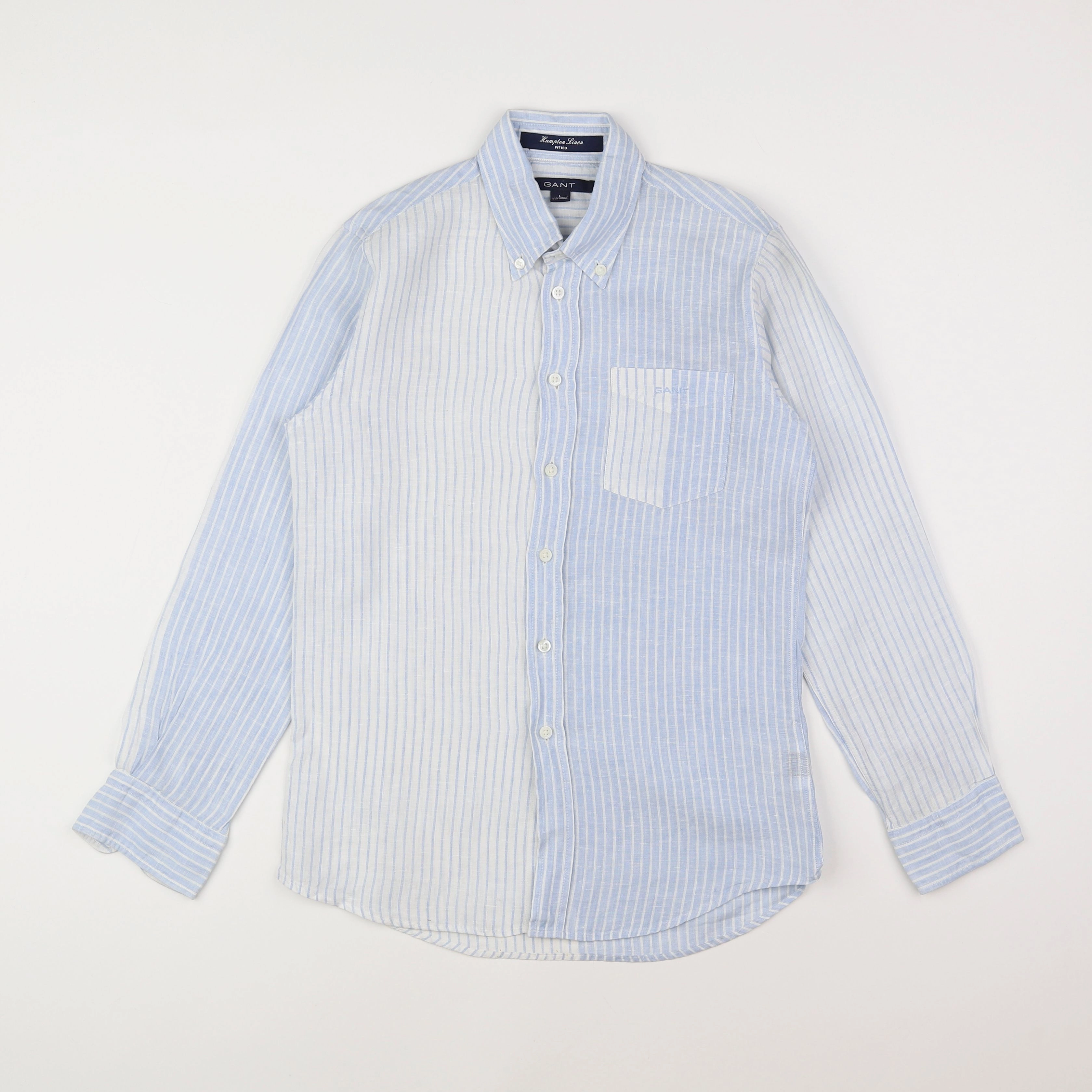 GANT - chemise bleu, blanc - 9/10 ans