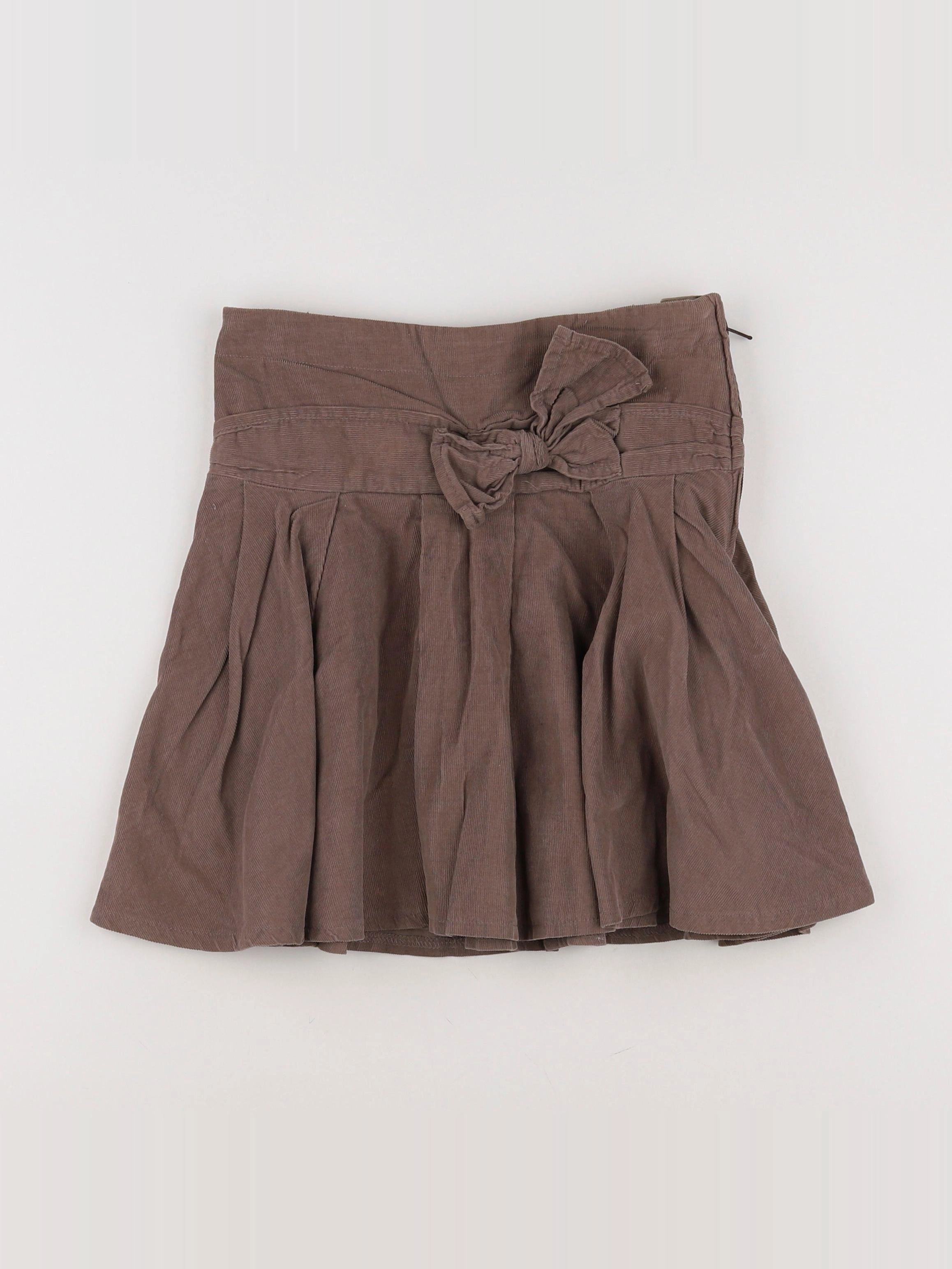 Buissonnière - jupe marron - 10 ans