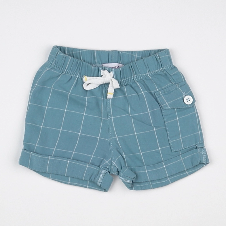 Absorba - short bleu - 3 mois