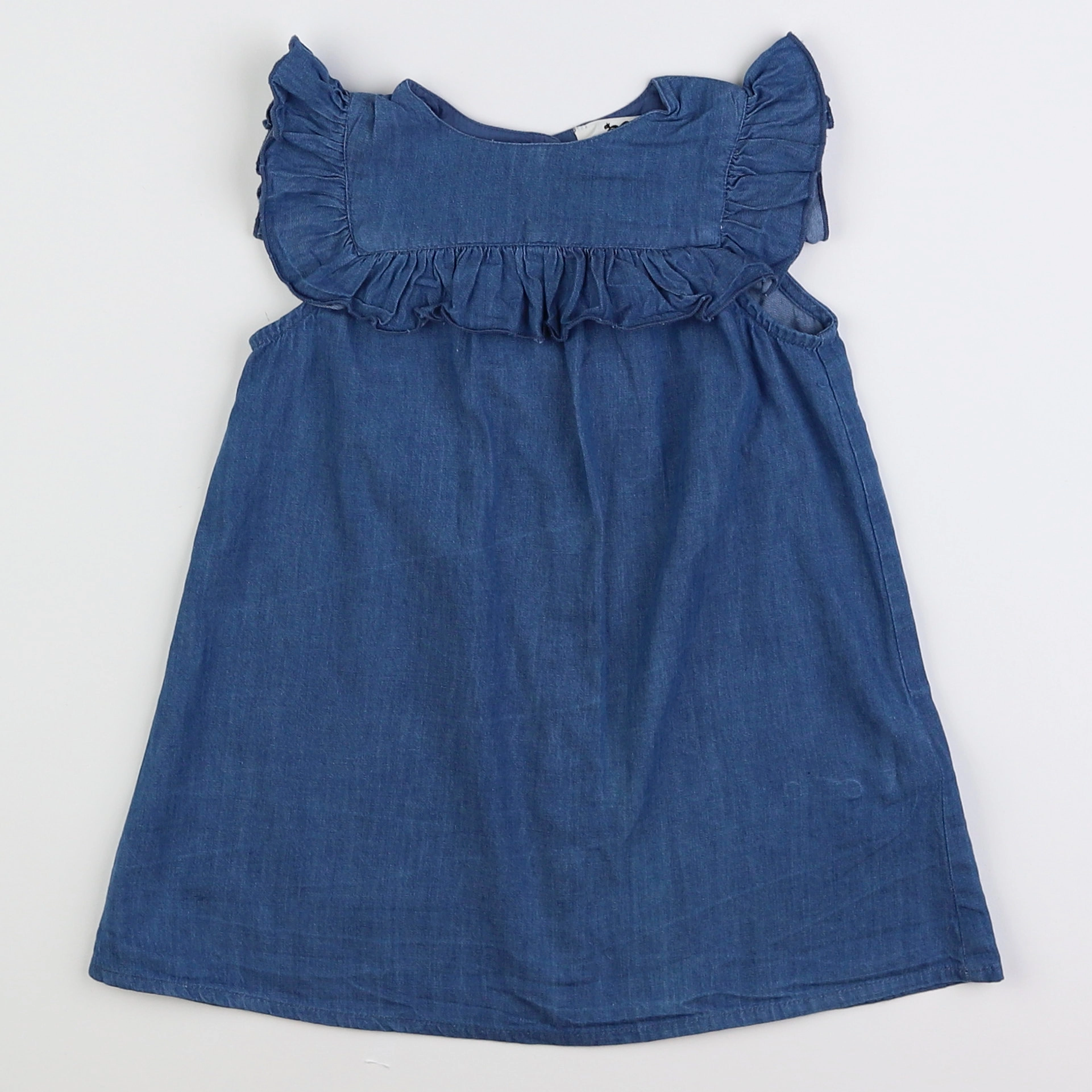 Cyrillus - robe bleu - 18 mois