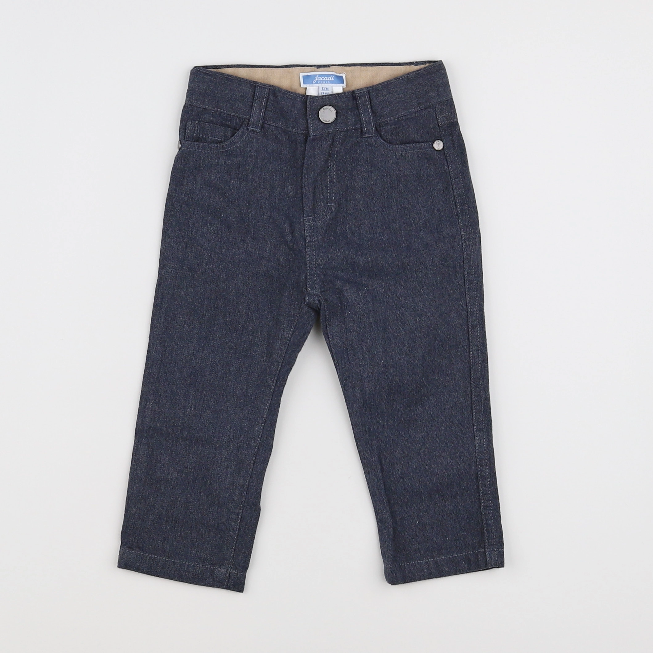 Jacadi - pantalon gris - 12 mois