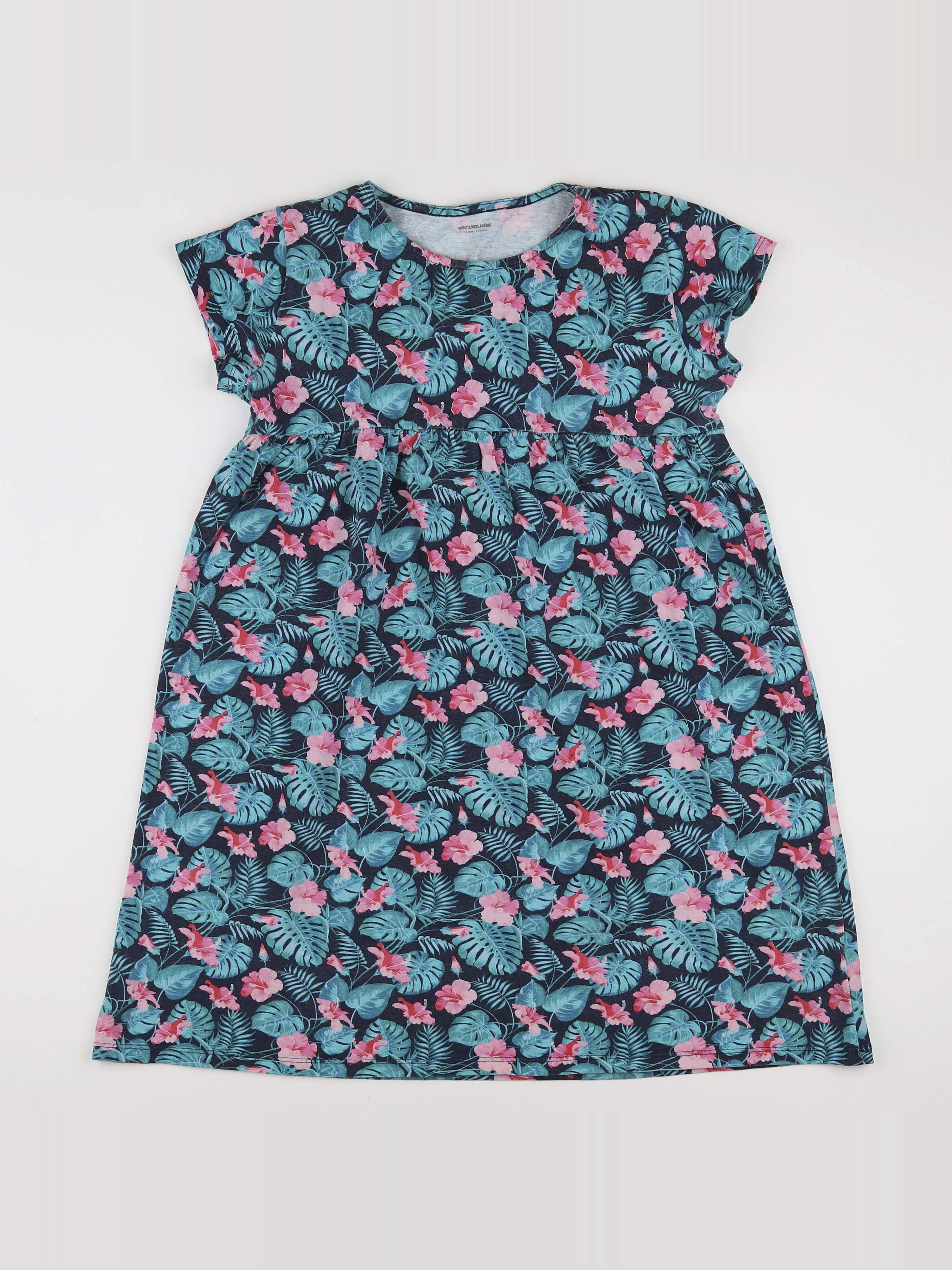 Vertbaudet - robe bleu - 12 ans