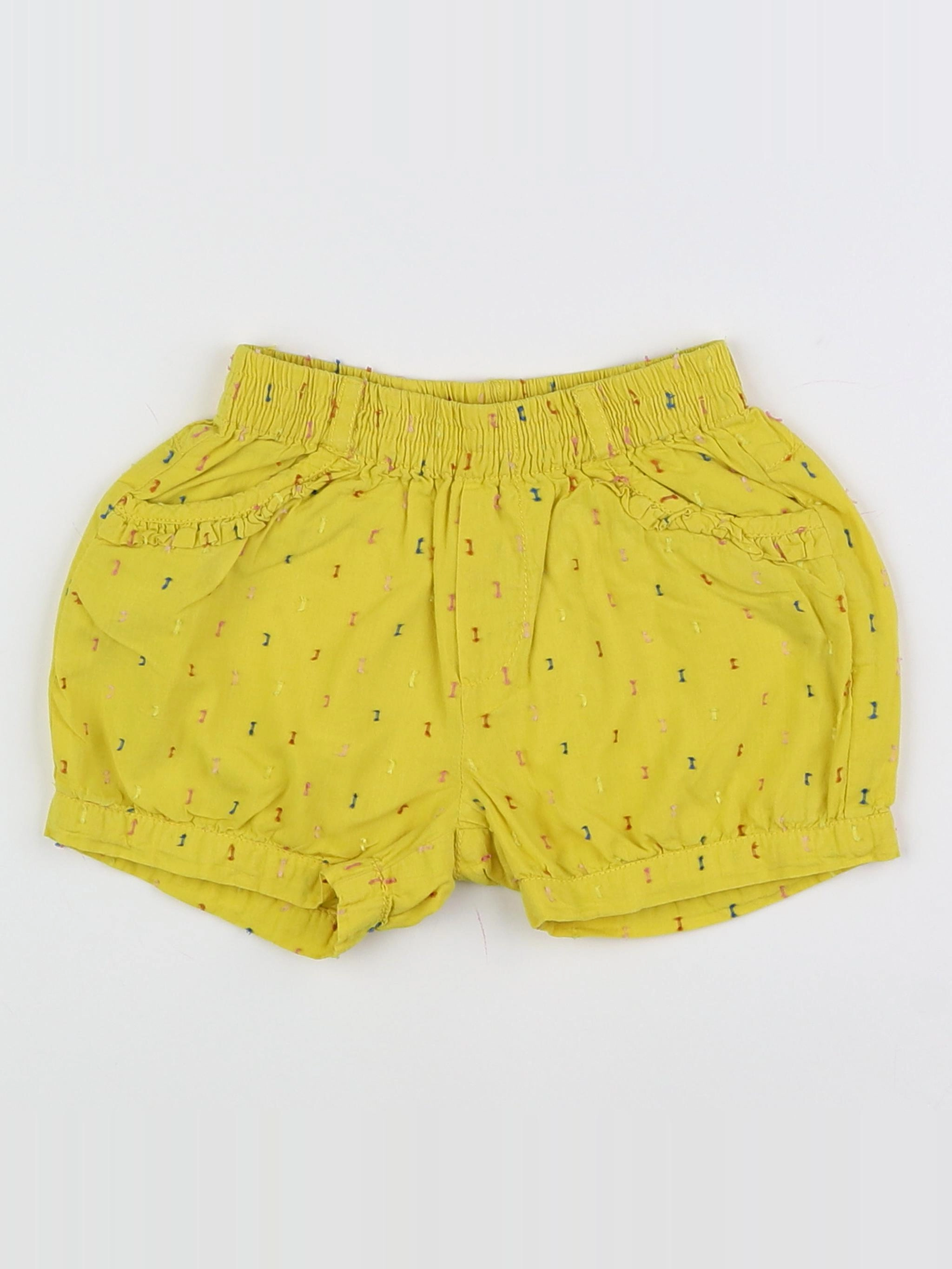Catimini - short jaune - 18 mois