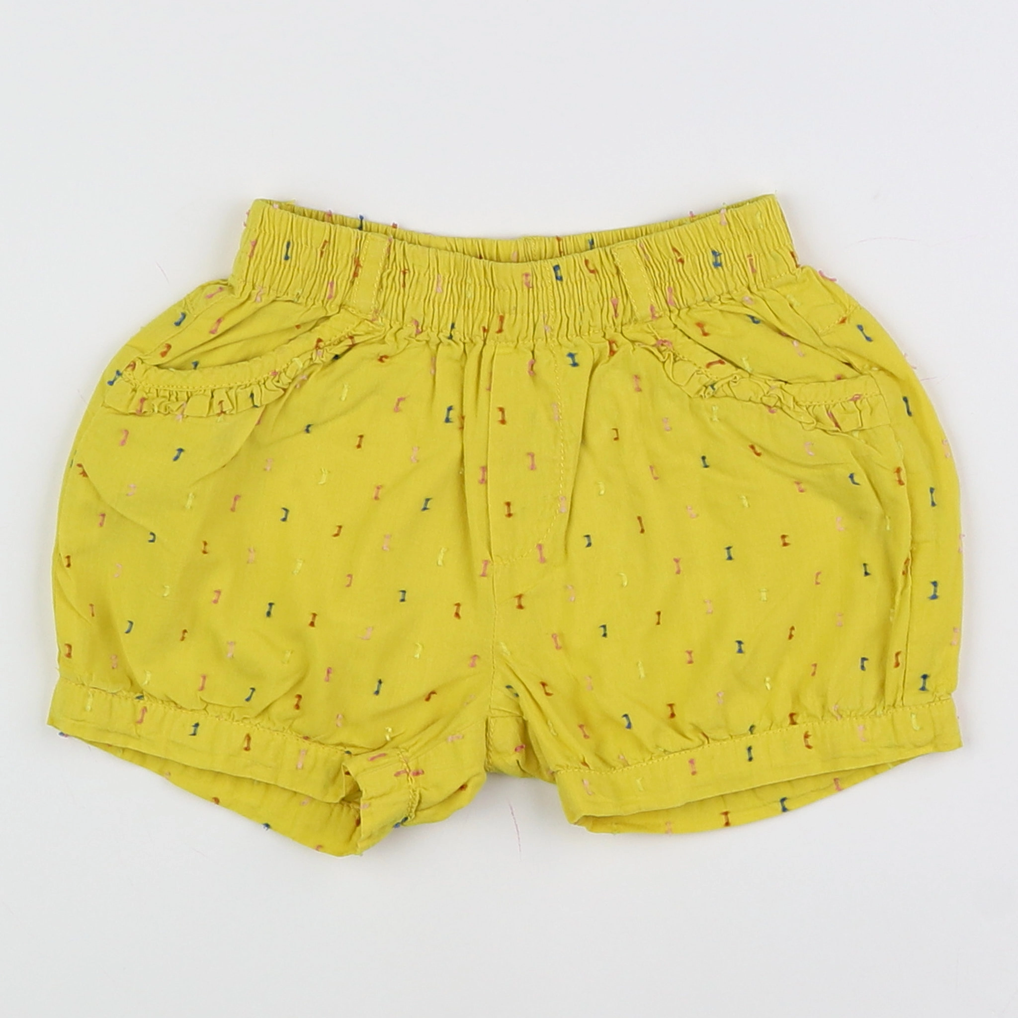 Catimini - short jaune - 18 mois