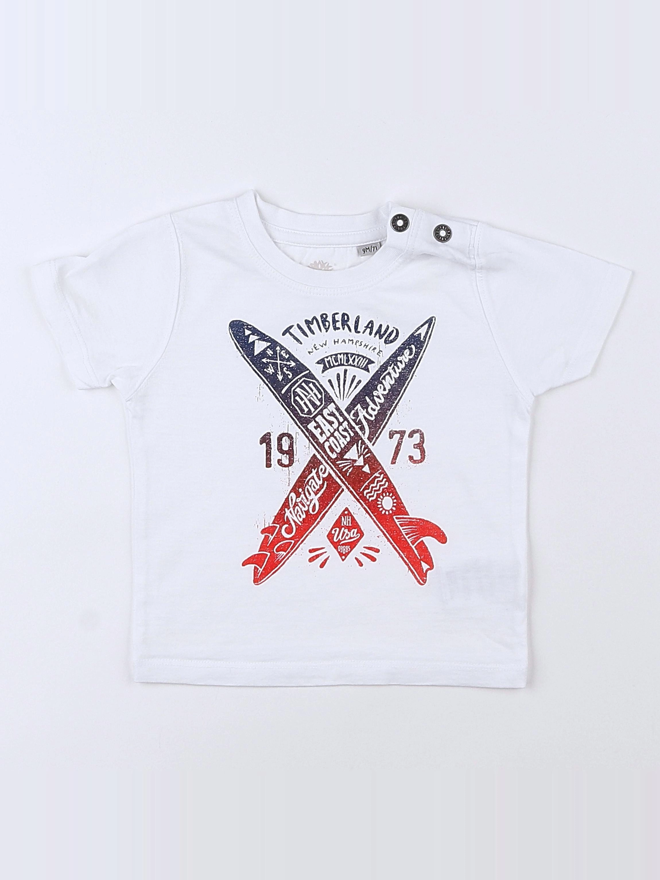 Timberland - tee-shirt blanc - 9 mois