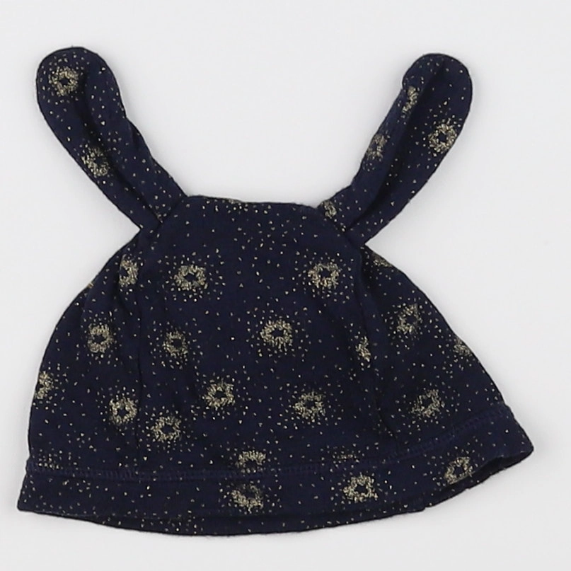 Petit Bateau - bonnet bleu, or - 12 mois