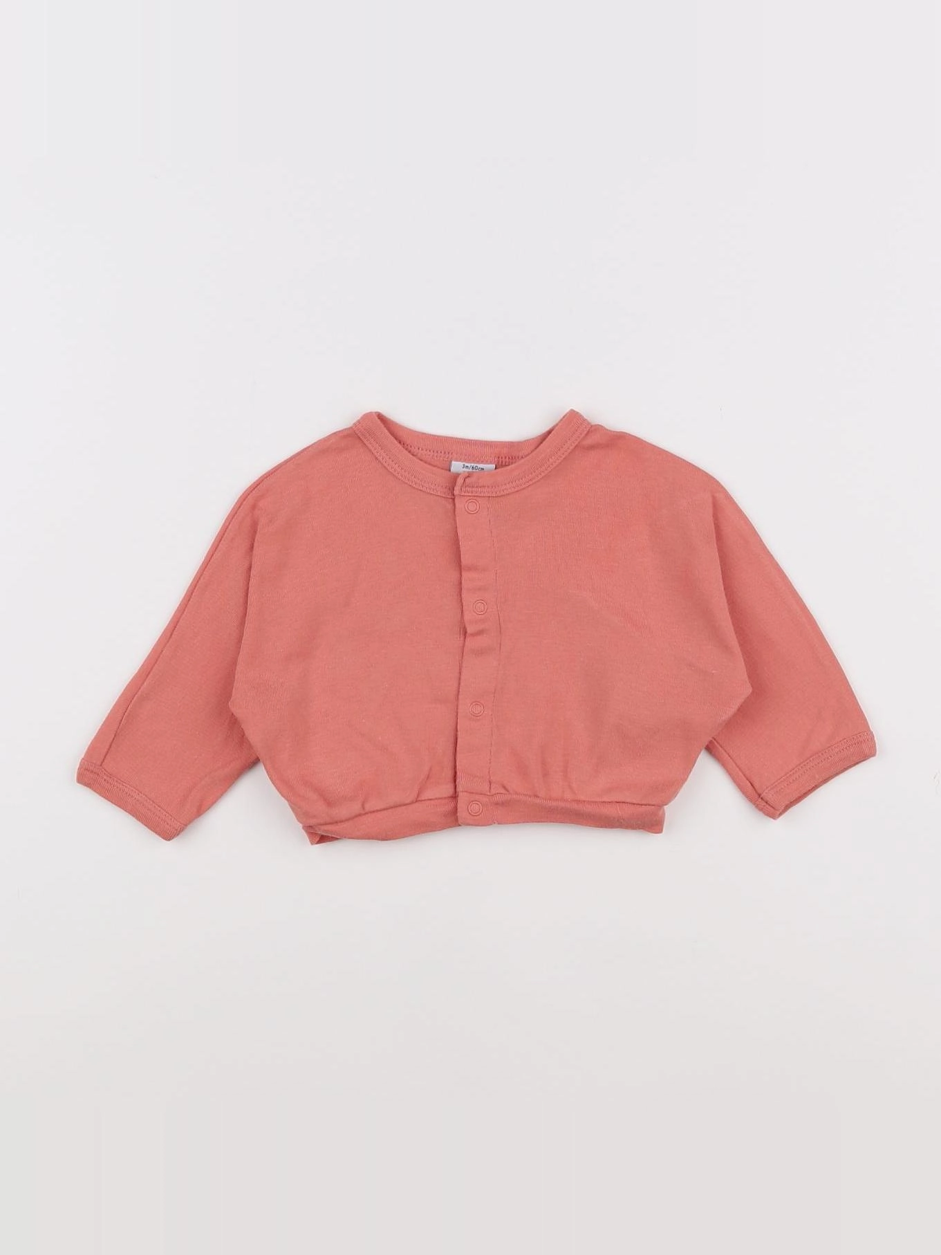 Petit Bateau - tee-shirt rose - 3 mois