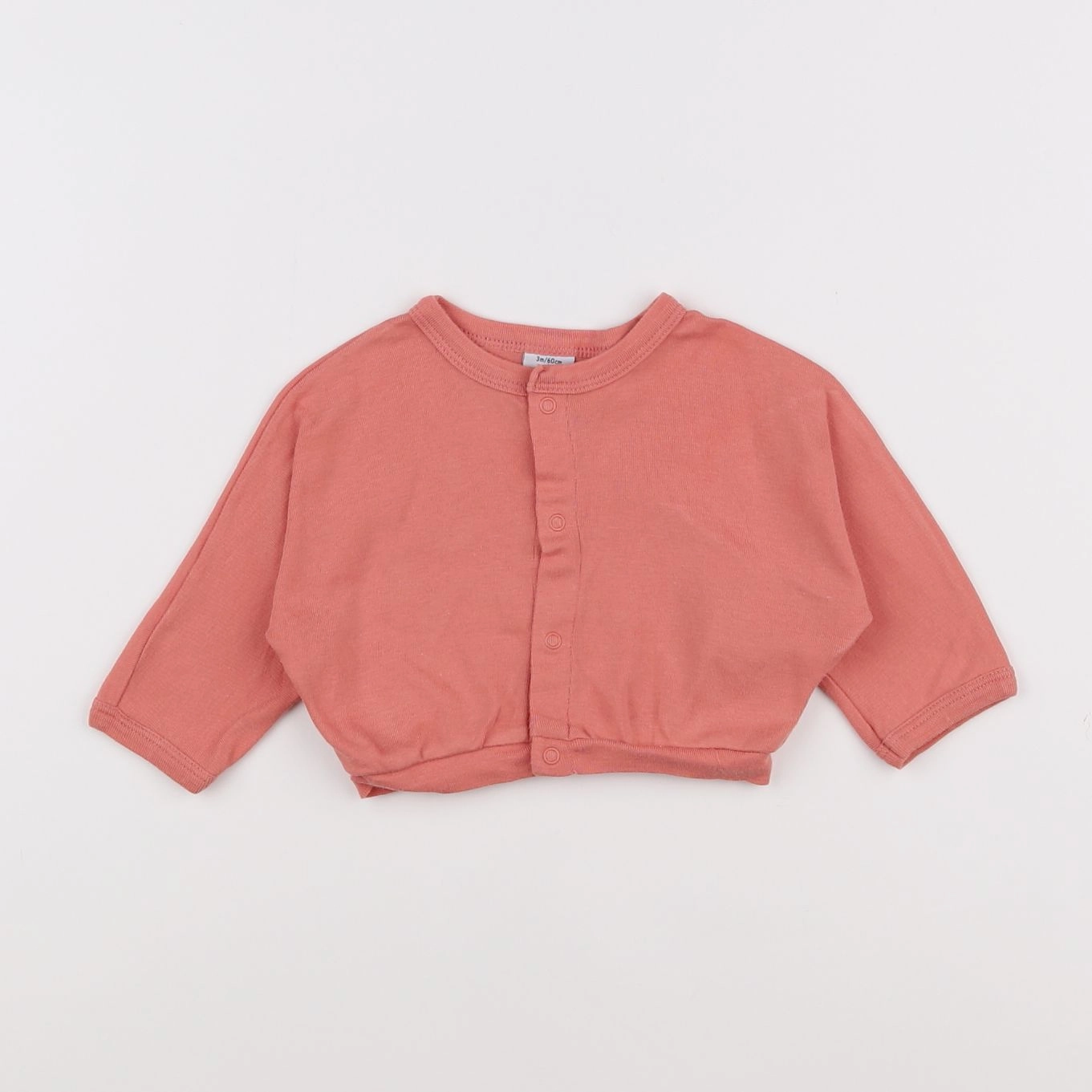 Petit Bateau - tee-shirt rose - 3 mois