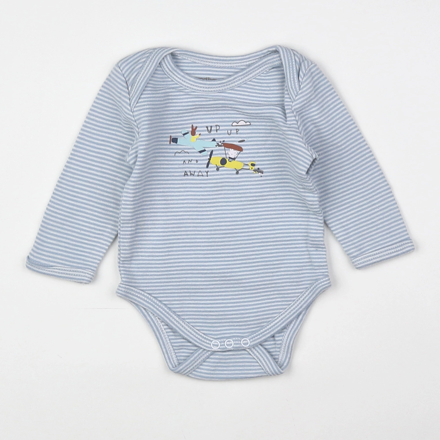 Vertbaudet - body bleu - 3 mois