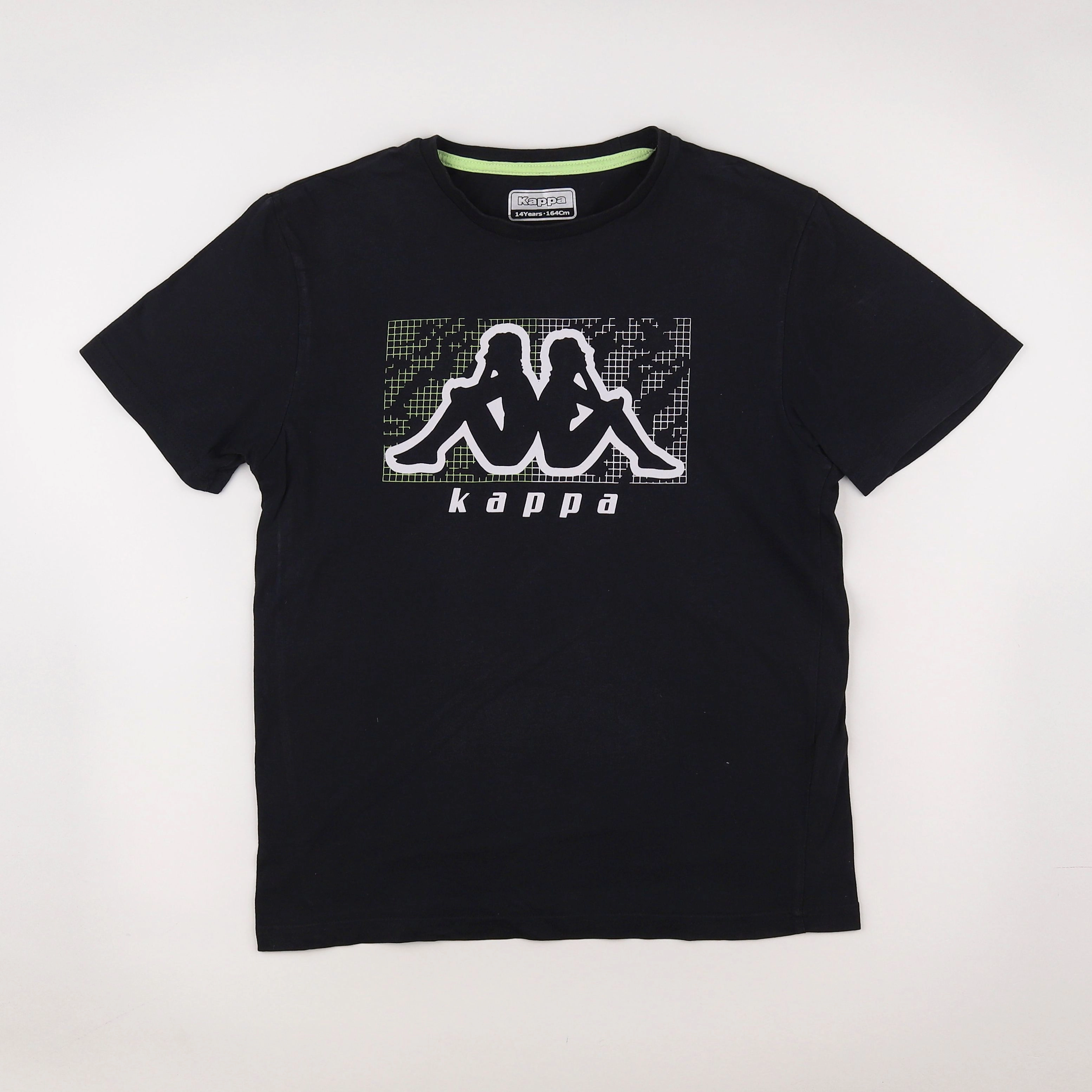 Kappa - tee-shirt noir - 14 ans