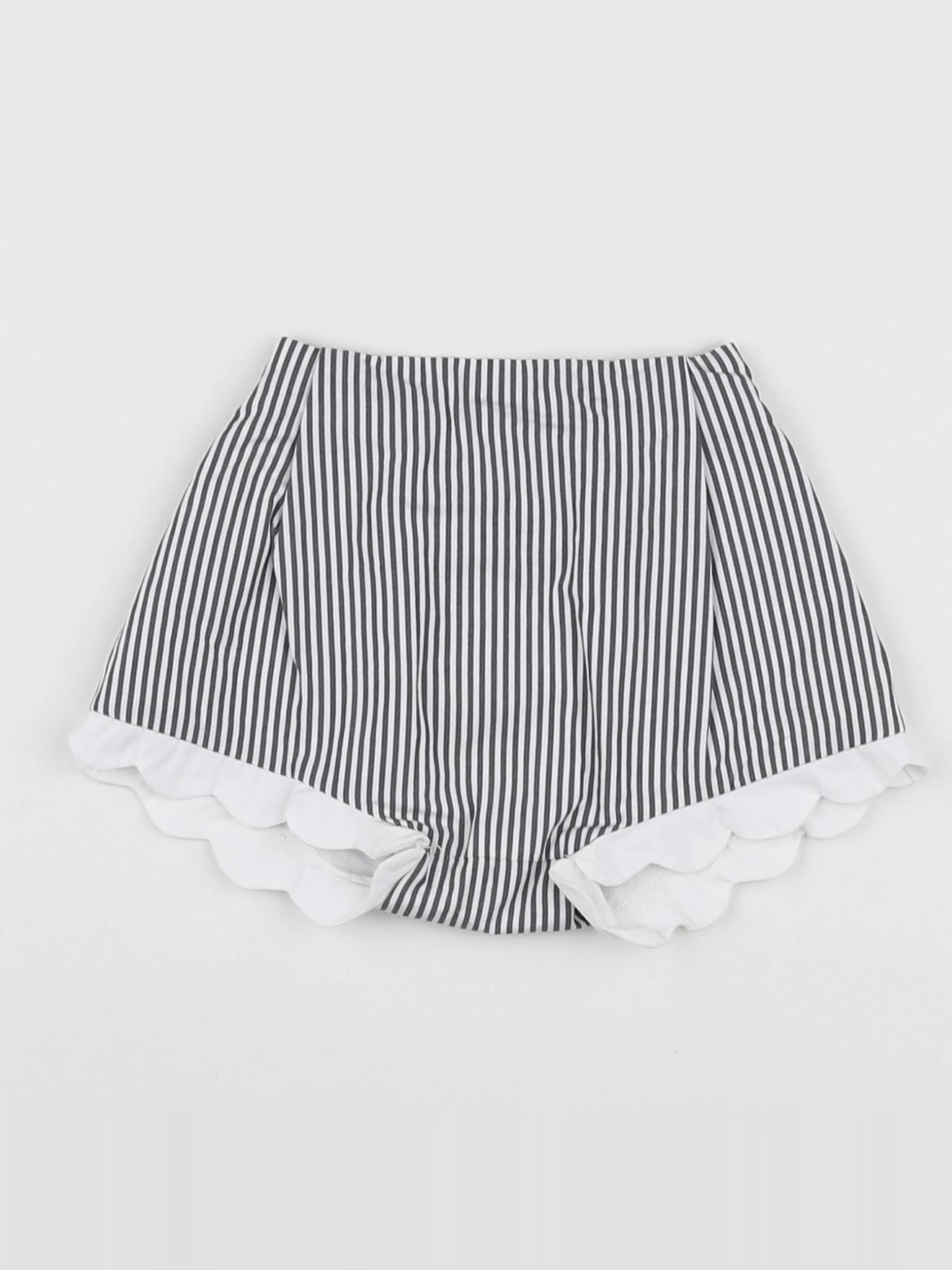 Jacadi - short blanc, gris - 3 mois