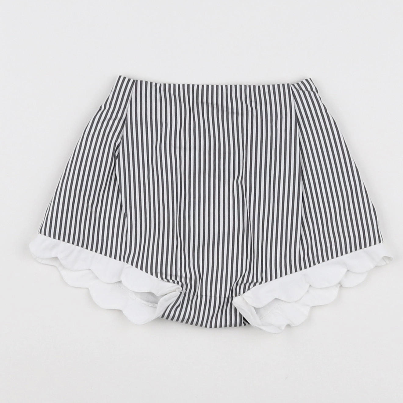 Jacadi - short blanc, gris - 3 mois