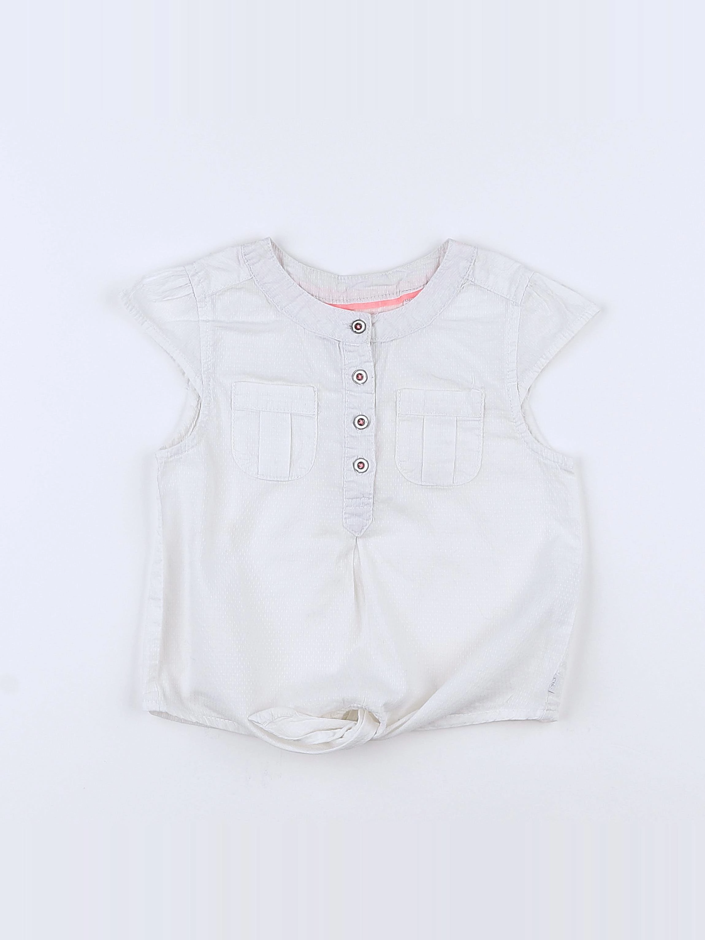 Okaidi - blouse blanc - 4 ans