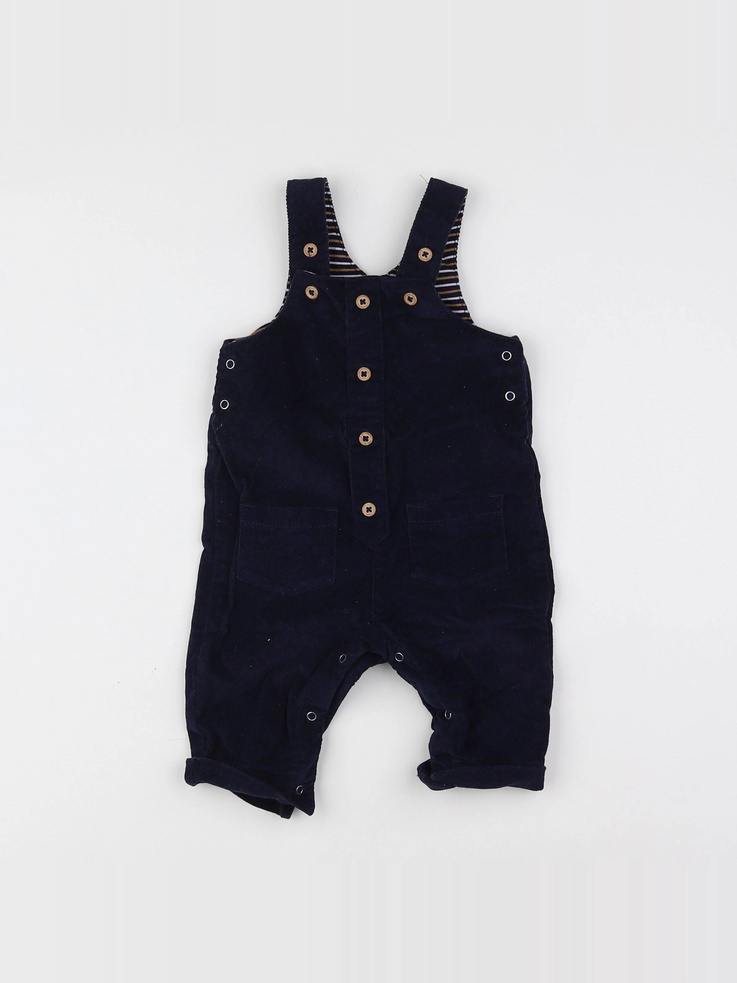 Armor Lux - salopette bleu - 6 mois