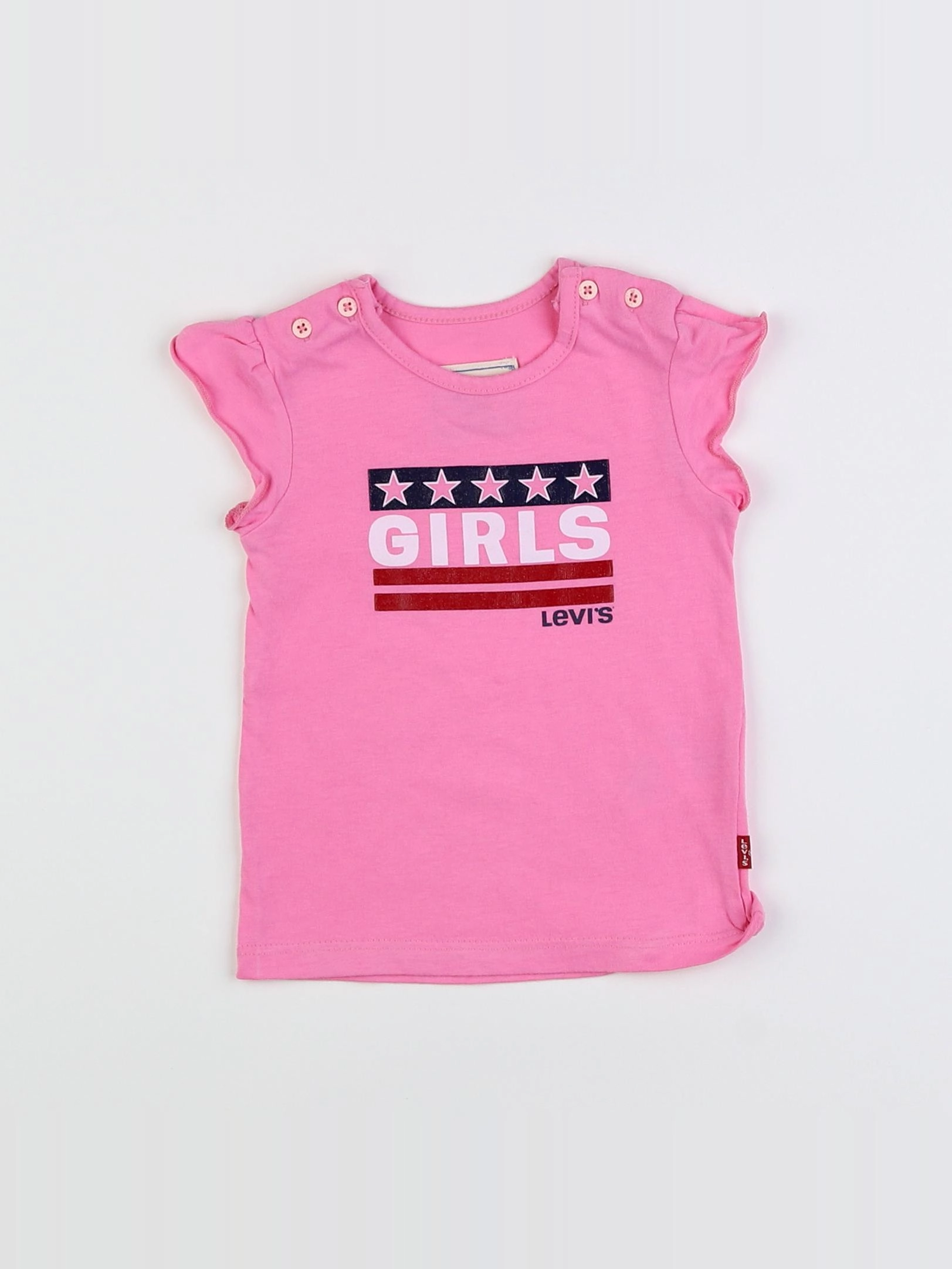 Levi's - tee-shirt rose - 12 mois