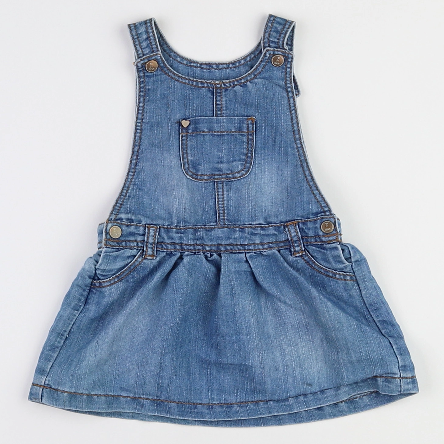 Tape à l'oeil - robe bleu - 9 mois