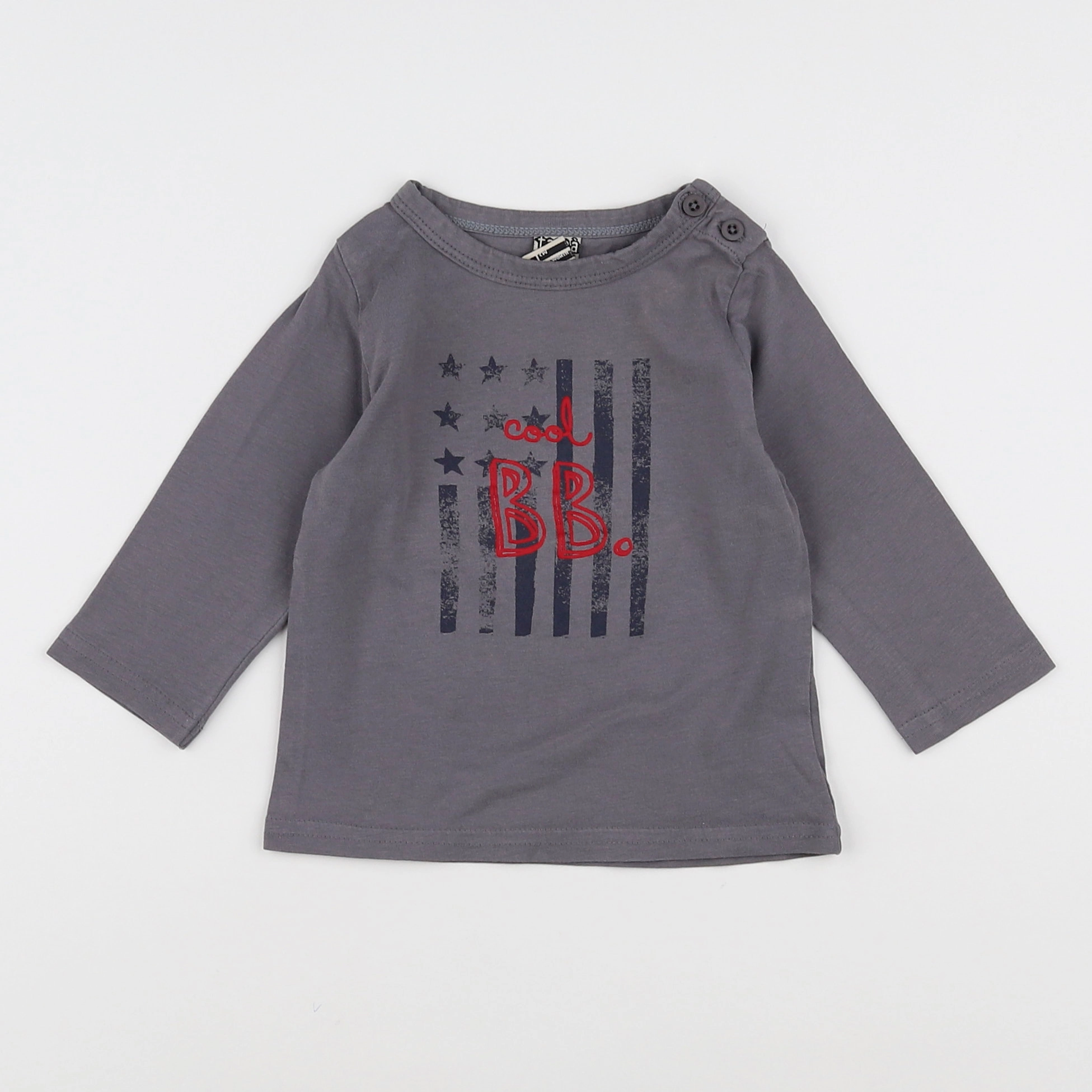 Tape à l'oeil - tee-shirt gris - 9 mois