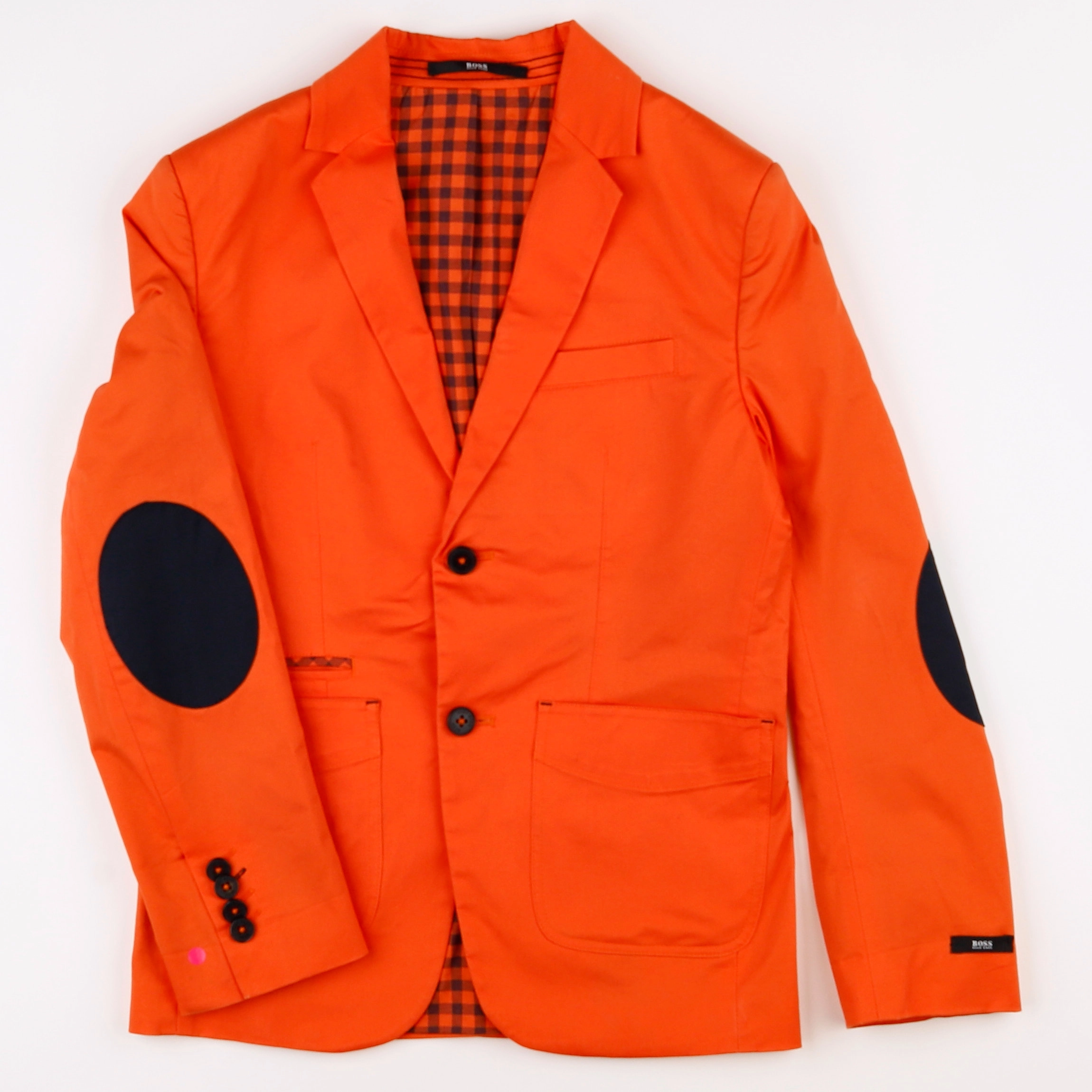 Hugo Boss - veste orange - 10/11 ans